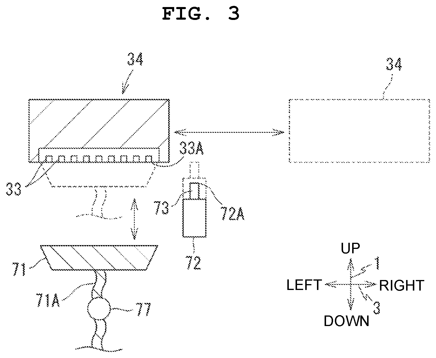 Patent US12552169 Figure 3 – Liquid ejecting apparatus