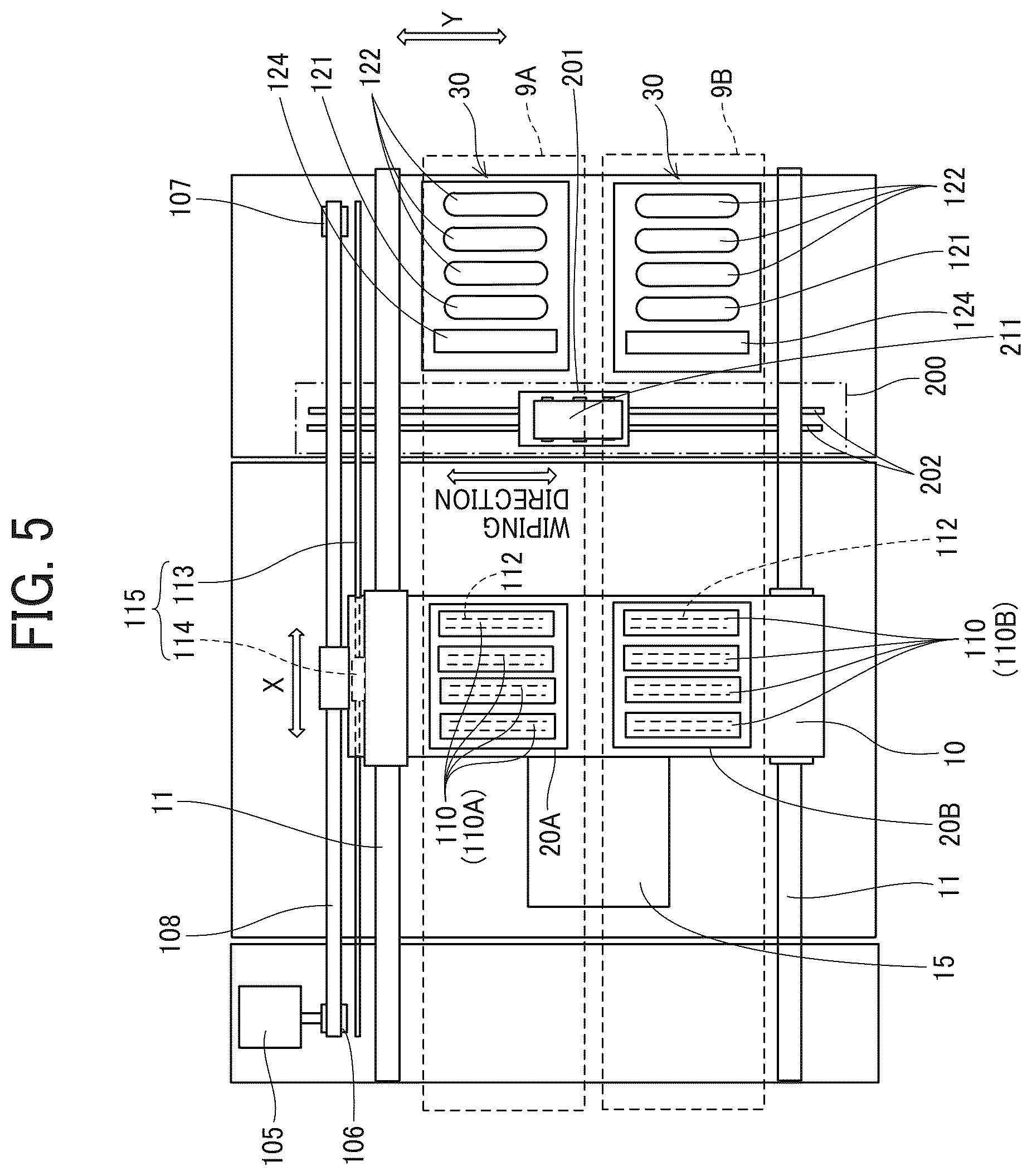 Patent US12552171 Figure 5 – Printer