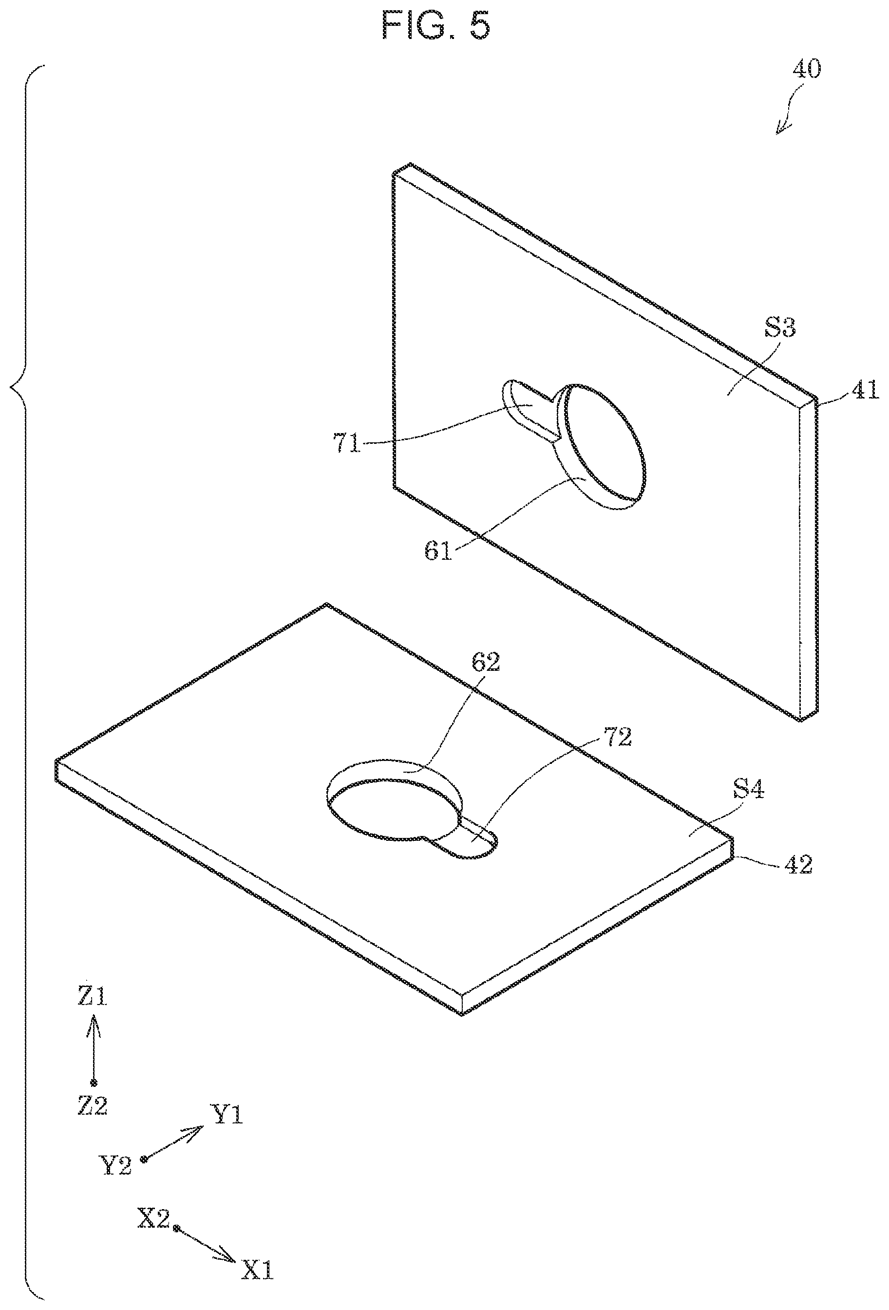 Patent US12552174 Figure 5 – Liquid ejecting head, liquid ejecting apparatus, and filter member