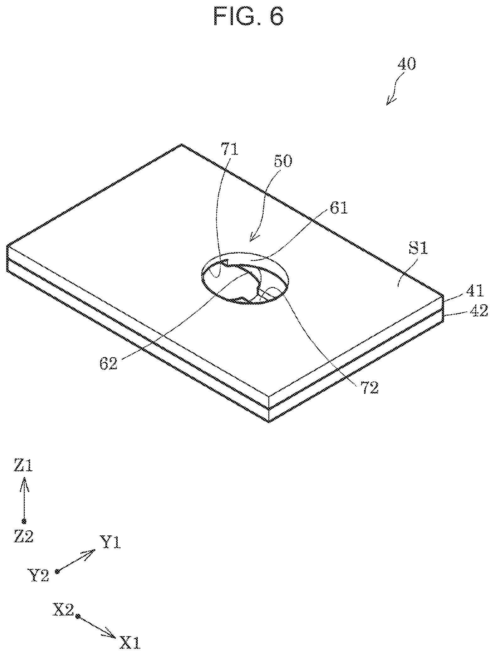 Patent US12552174 Figure 6 – Liquid ejecting head, liquid ejecting apparatus, and filter member