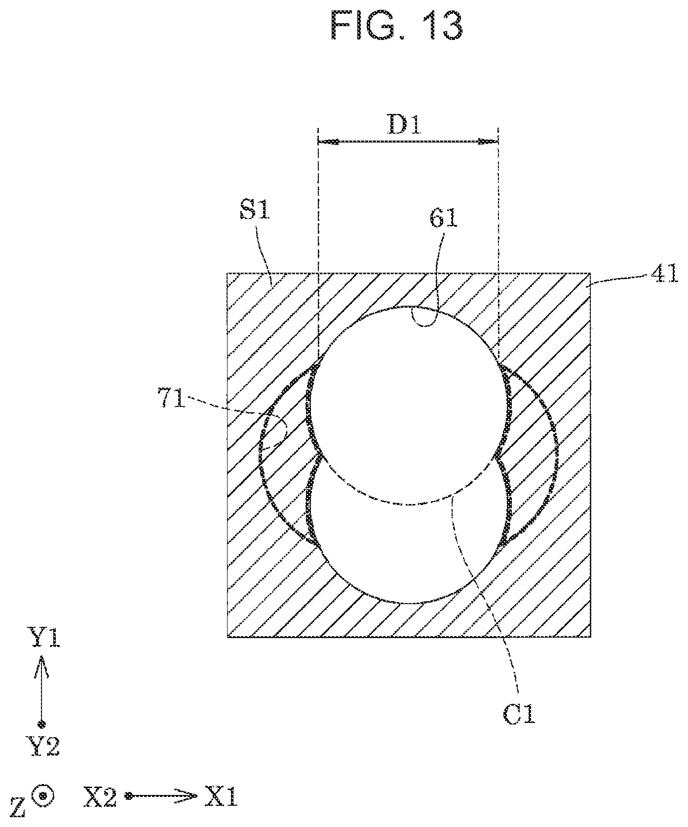 Patent US12552174 Figure 13 – Liquid ejecting head, liquid ejecting apparatus, and filter member