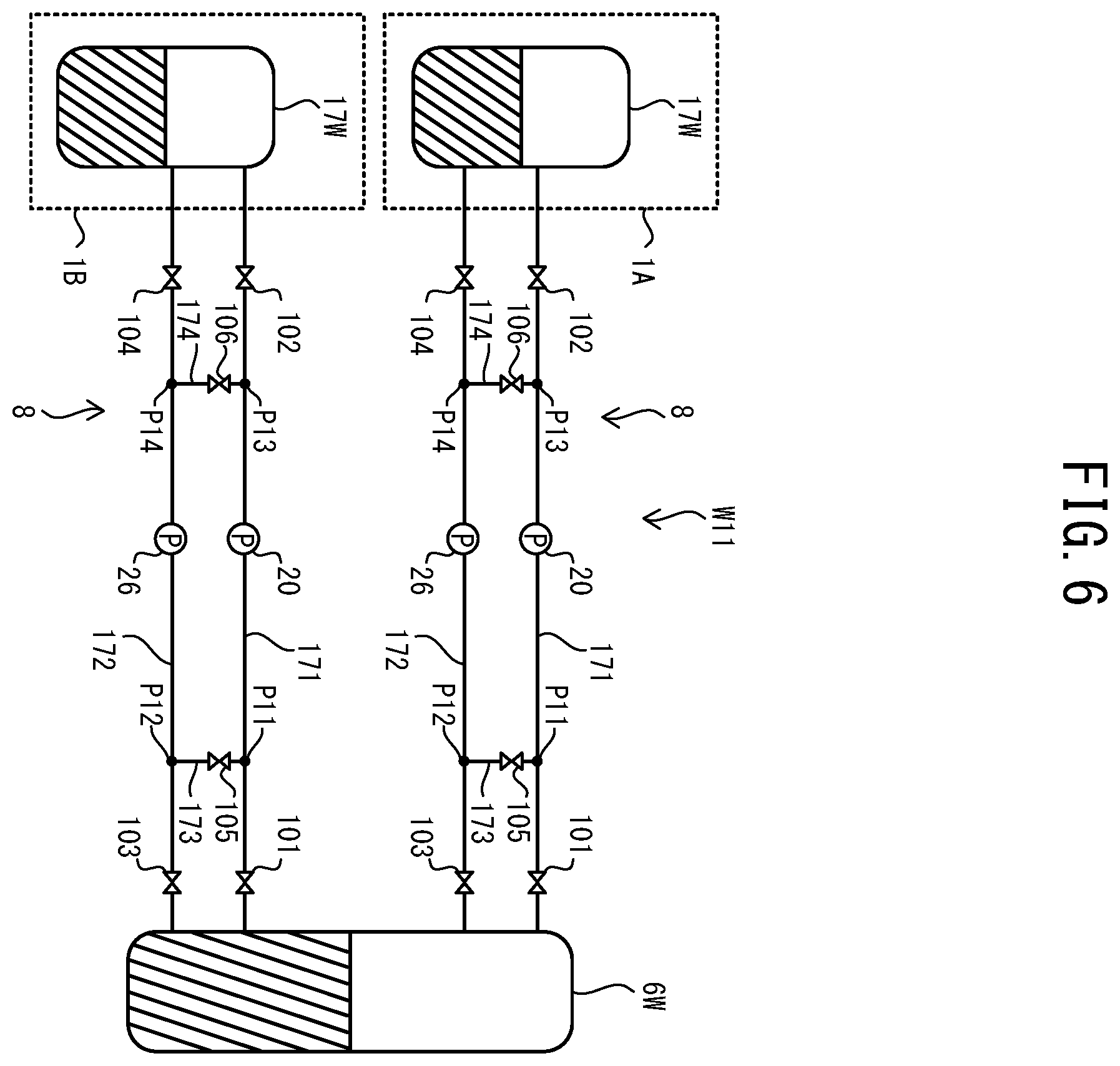 Patent US12552175 Figure 6 – Liquid supply system, control method, non-transitory computer-readable medium storing computer-readable instructions, and liquid supply device