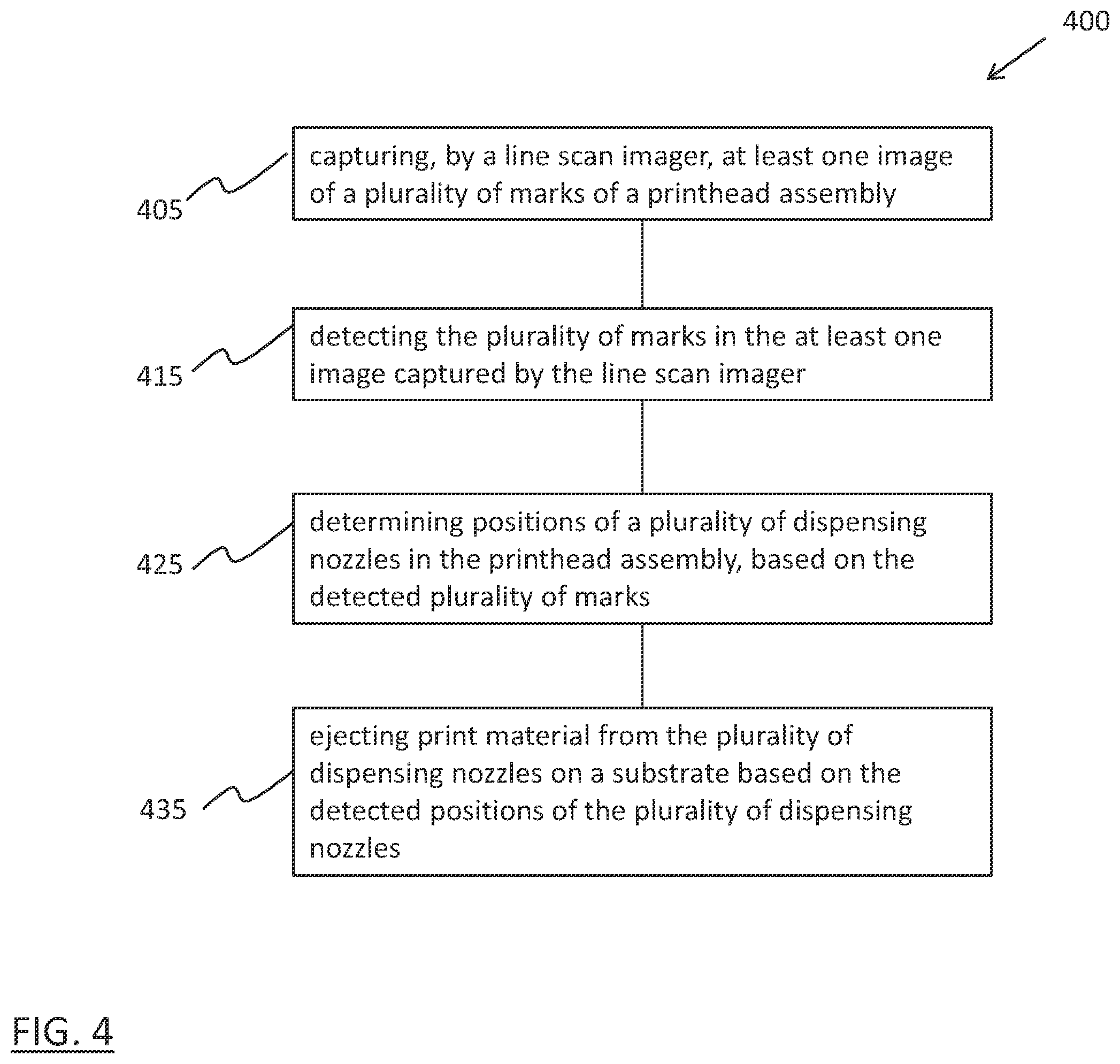 Patent US12552178 Figure 5 – Ejection control using imager