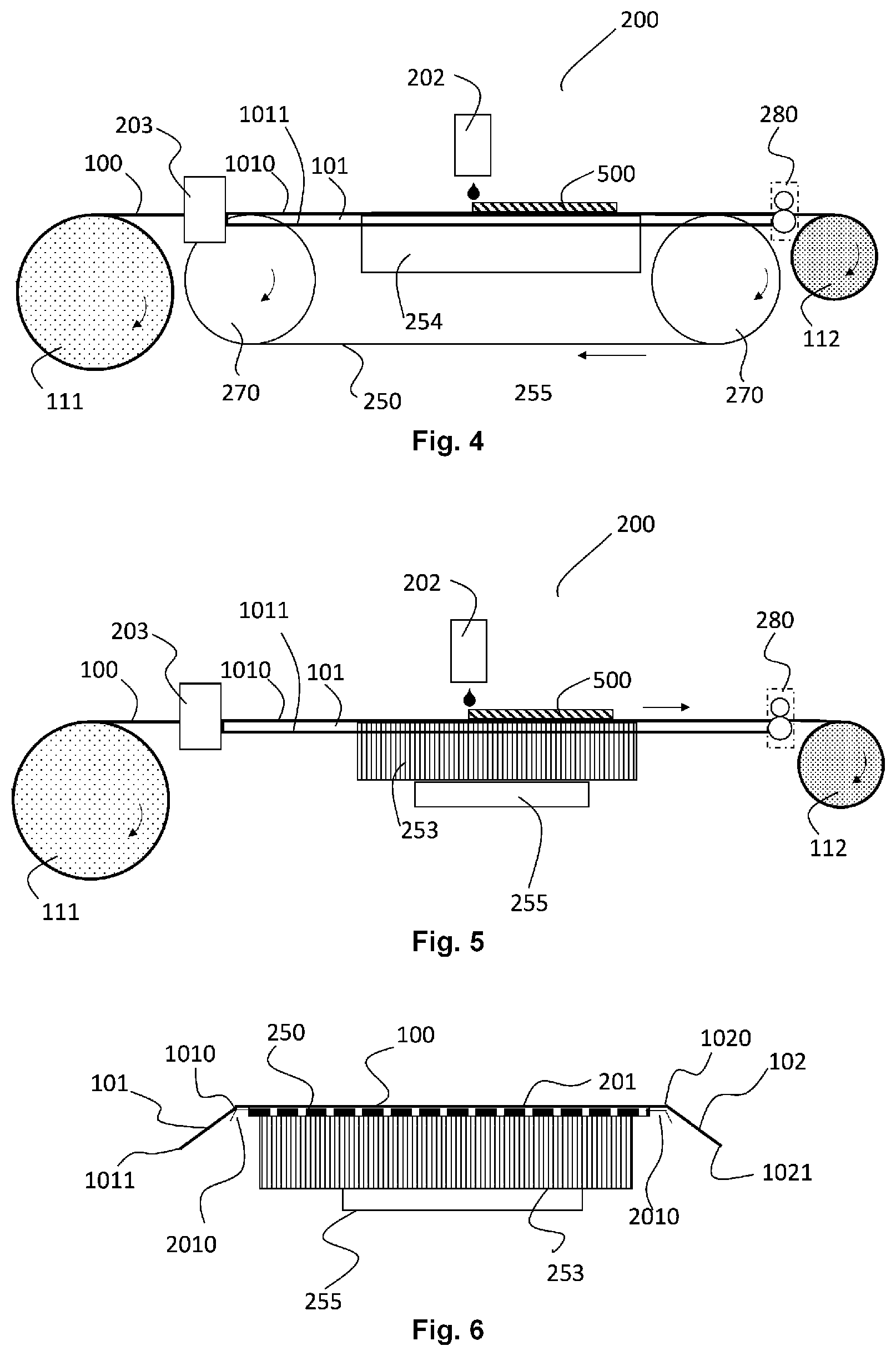 Patent US12552180 Figure 2 – Inkjet printing method for manufacturing a decorative surface