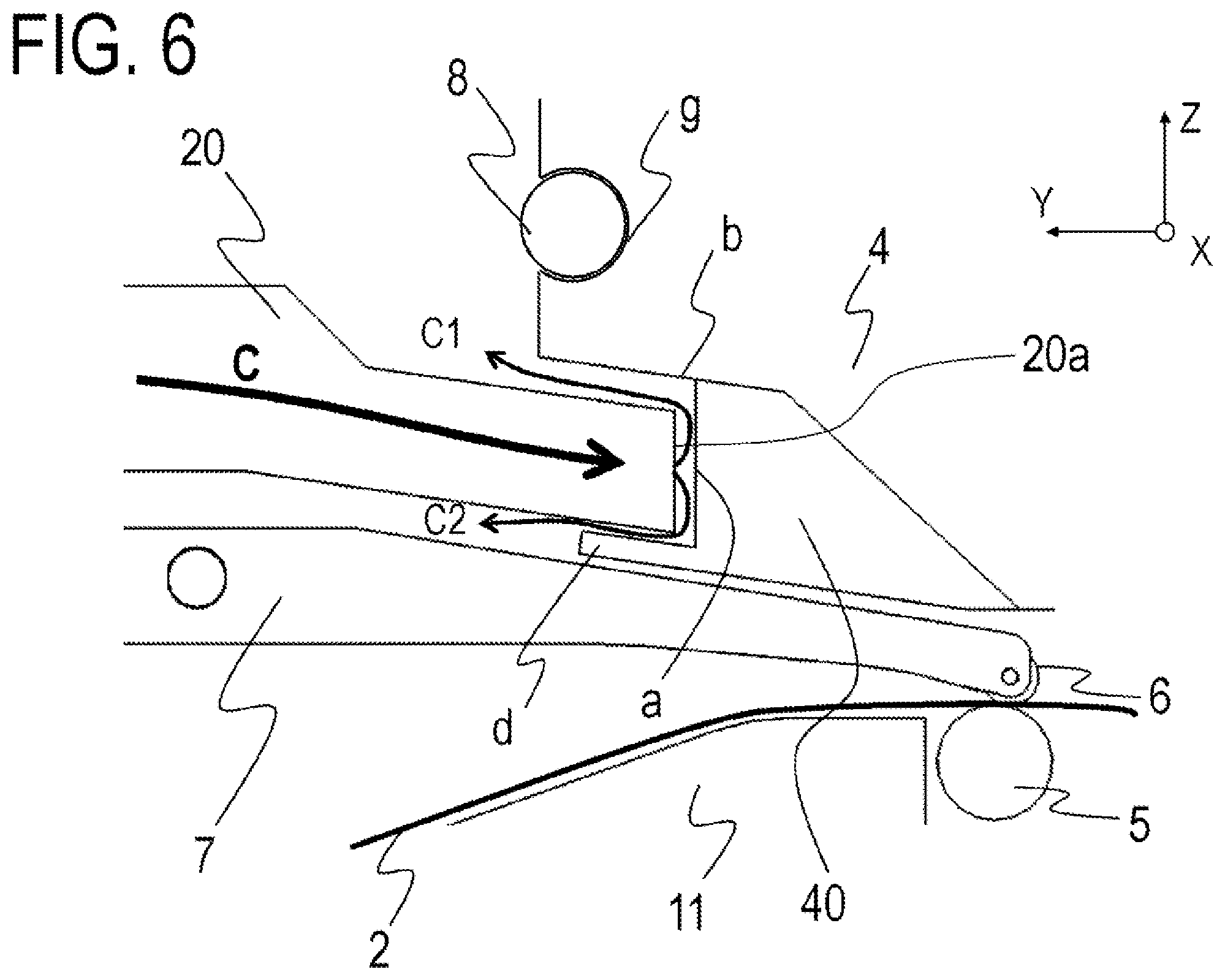 Patent US12552182 Figure 6 – Recording apparatus