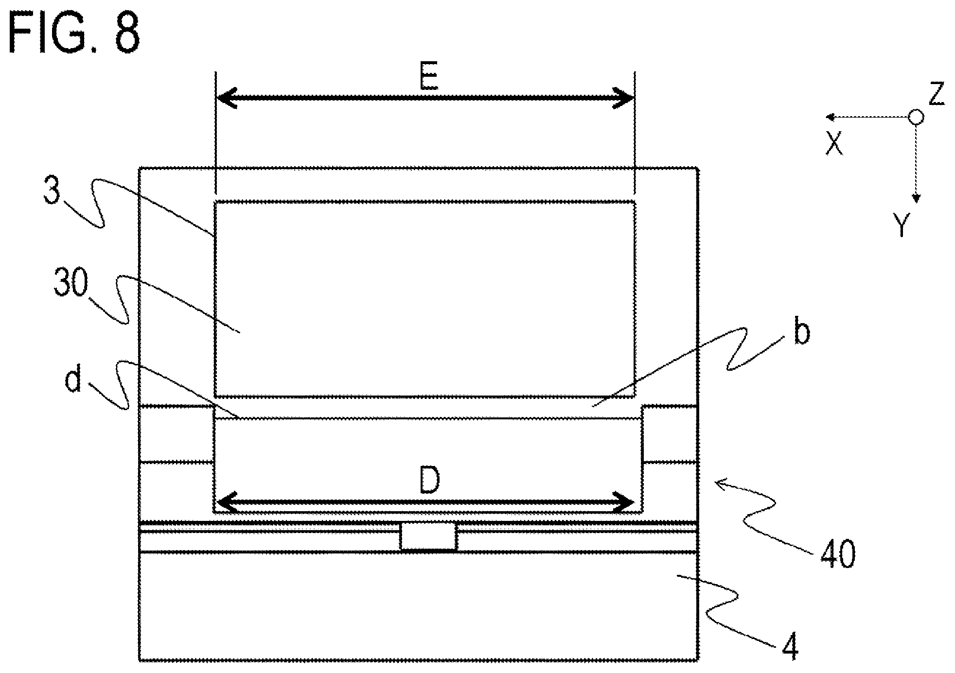 Patent US12552182 Figure 8 – Recording apparatus