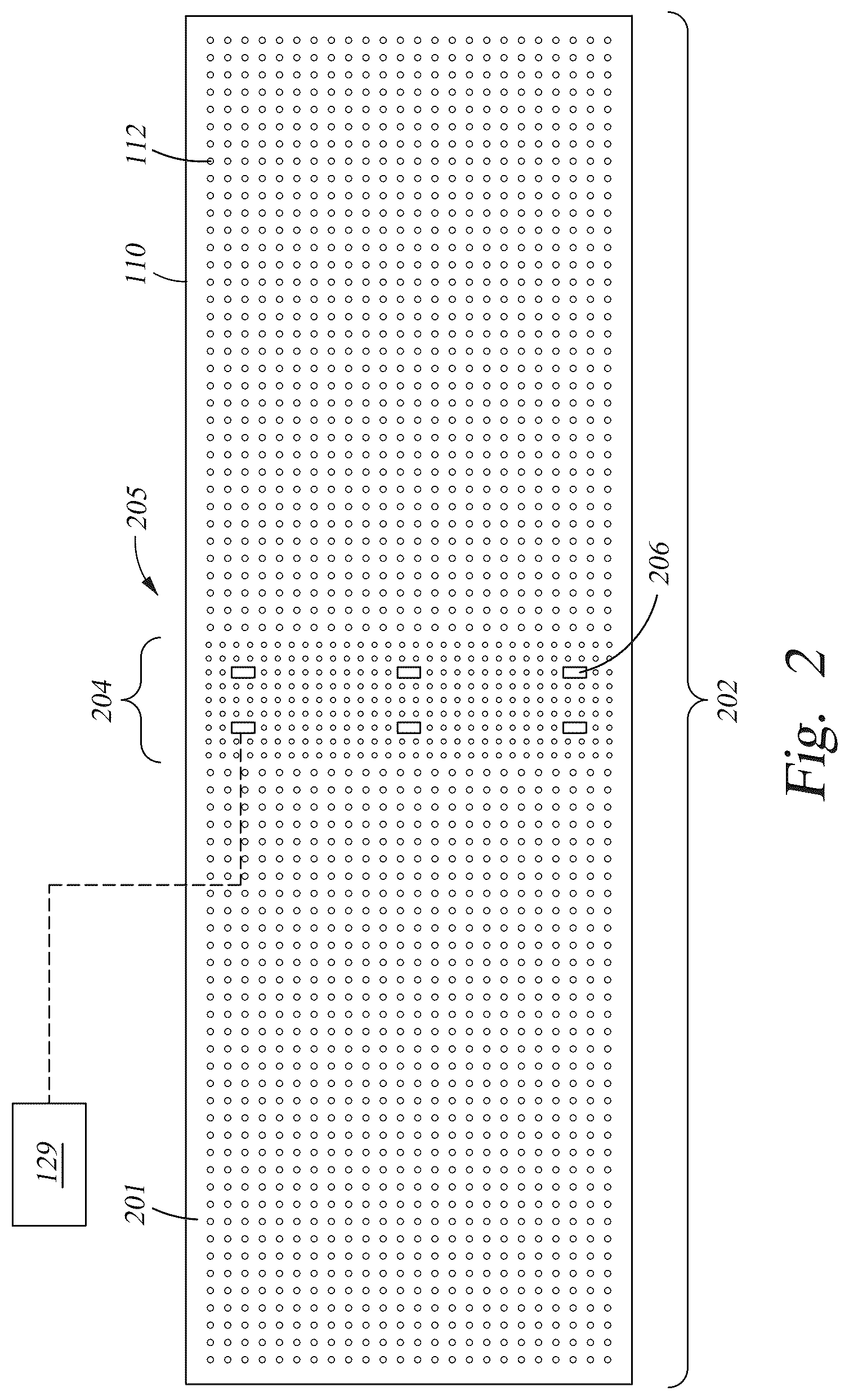 Patent US12552183 Figure 2 – Inkjet printer with substrate height position control