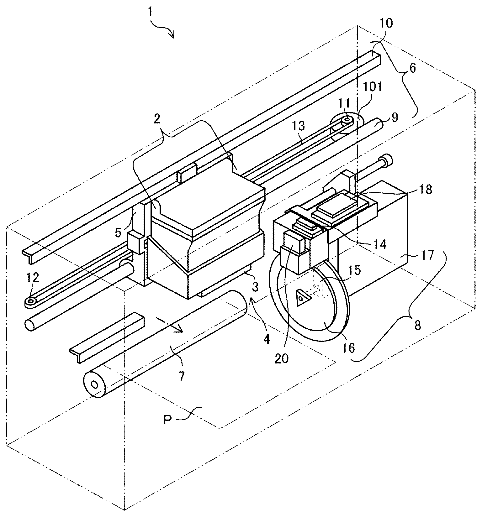 Patent US12552191 Figure 1 – Image forming method, image-formed article manufacturing method, and image forming system