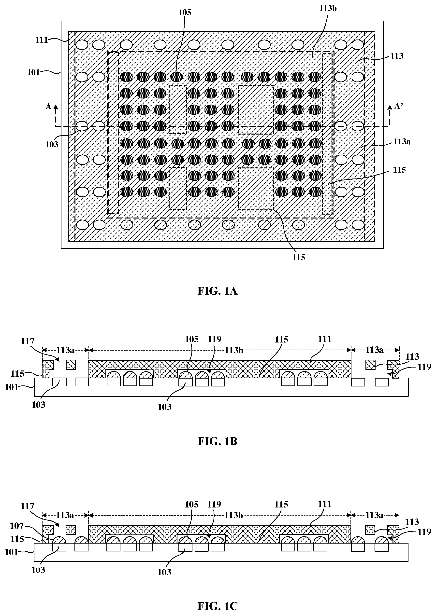 Patent US12552192 Figure 1 – Selective stencil mask and a stencil printing method