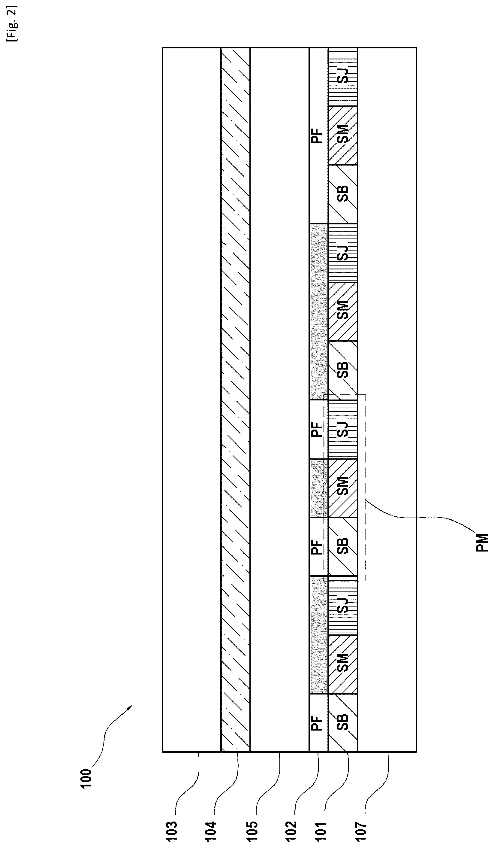 Patent US12552194 Figure 2 – Security document comprising a perforated opaque layer with a white appearance above a matrix of coloured sub-pixels