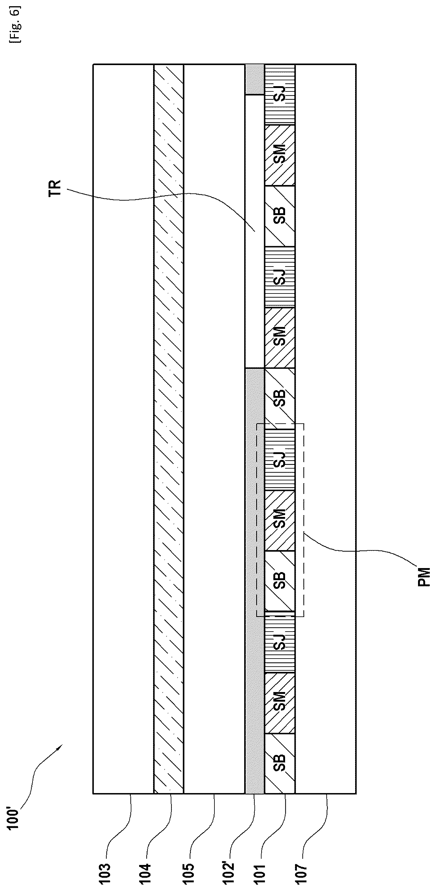 Patent US12552194 Figure 5 – Security document comprising a perforated opaque layer with a white appearance above a matrix of coloured sub-pixels