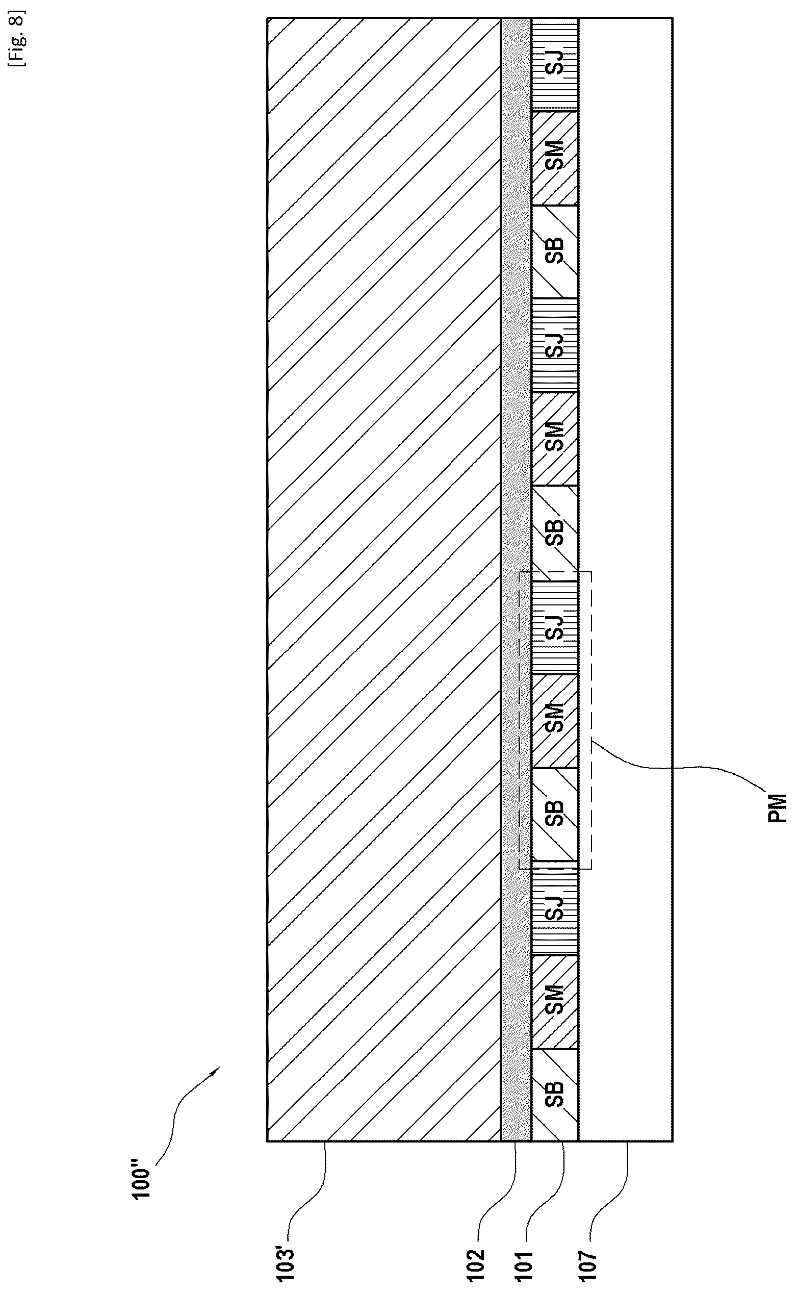 Patent US12552194 Figure 7 – Security document comprising a perforated opaque layer with a white appearance above a matrix of coloured sub-pixels