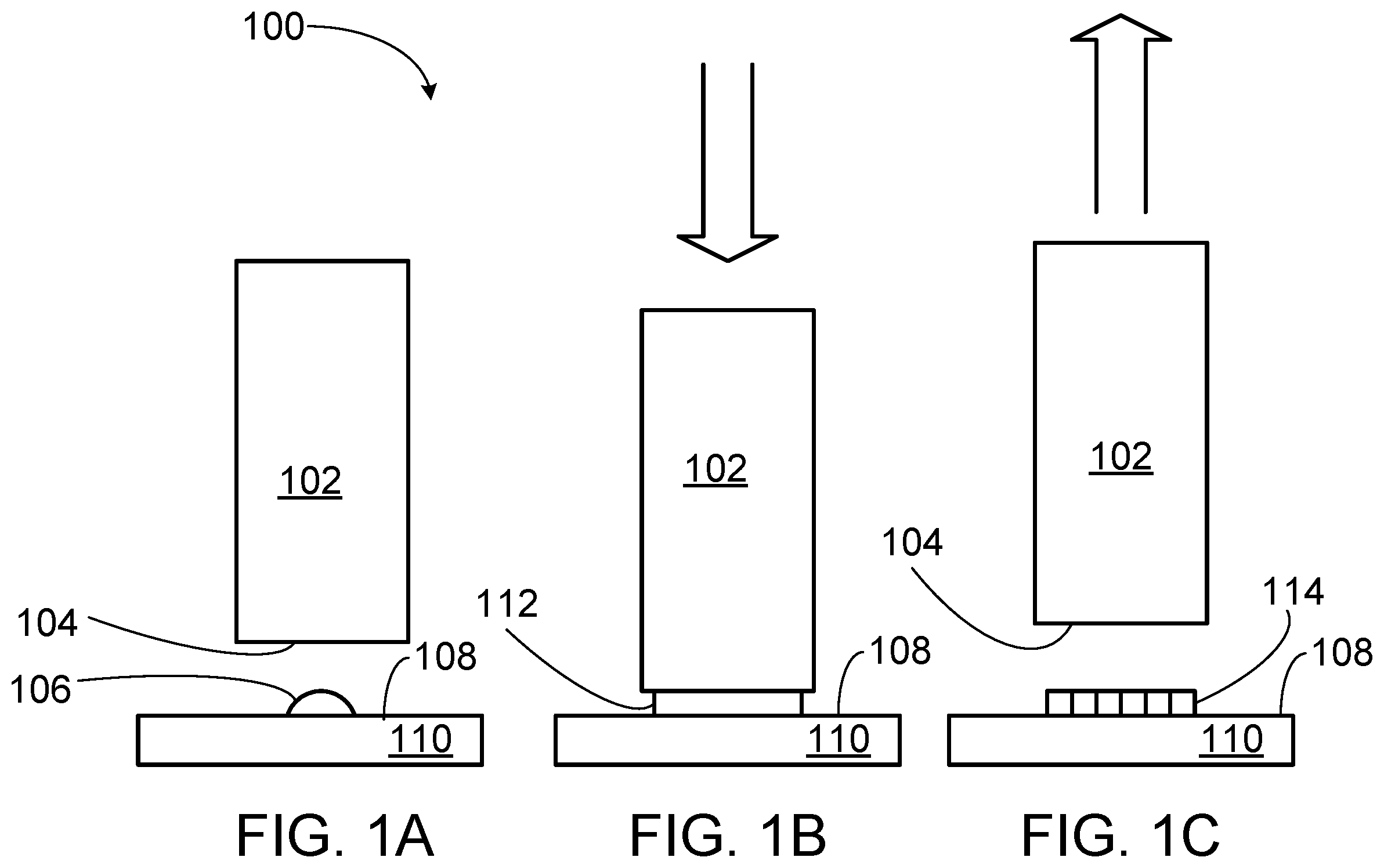 Patent US12552195 Figure 1 – Formation of dendritic identifiers by stamping