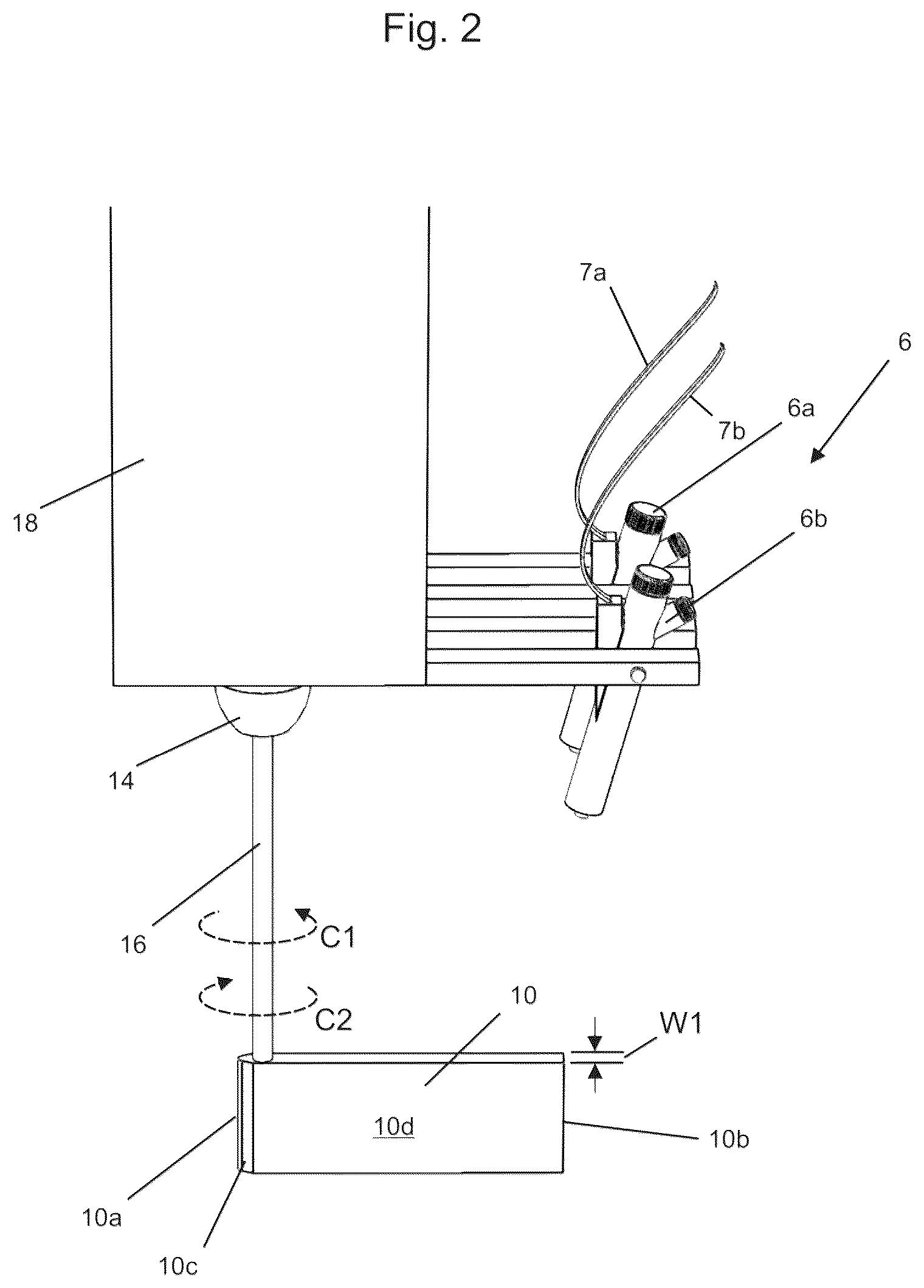 Patent US12552196 Figure 2 – Method and apparatus for producing engineered stone slabs
