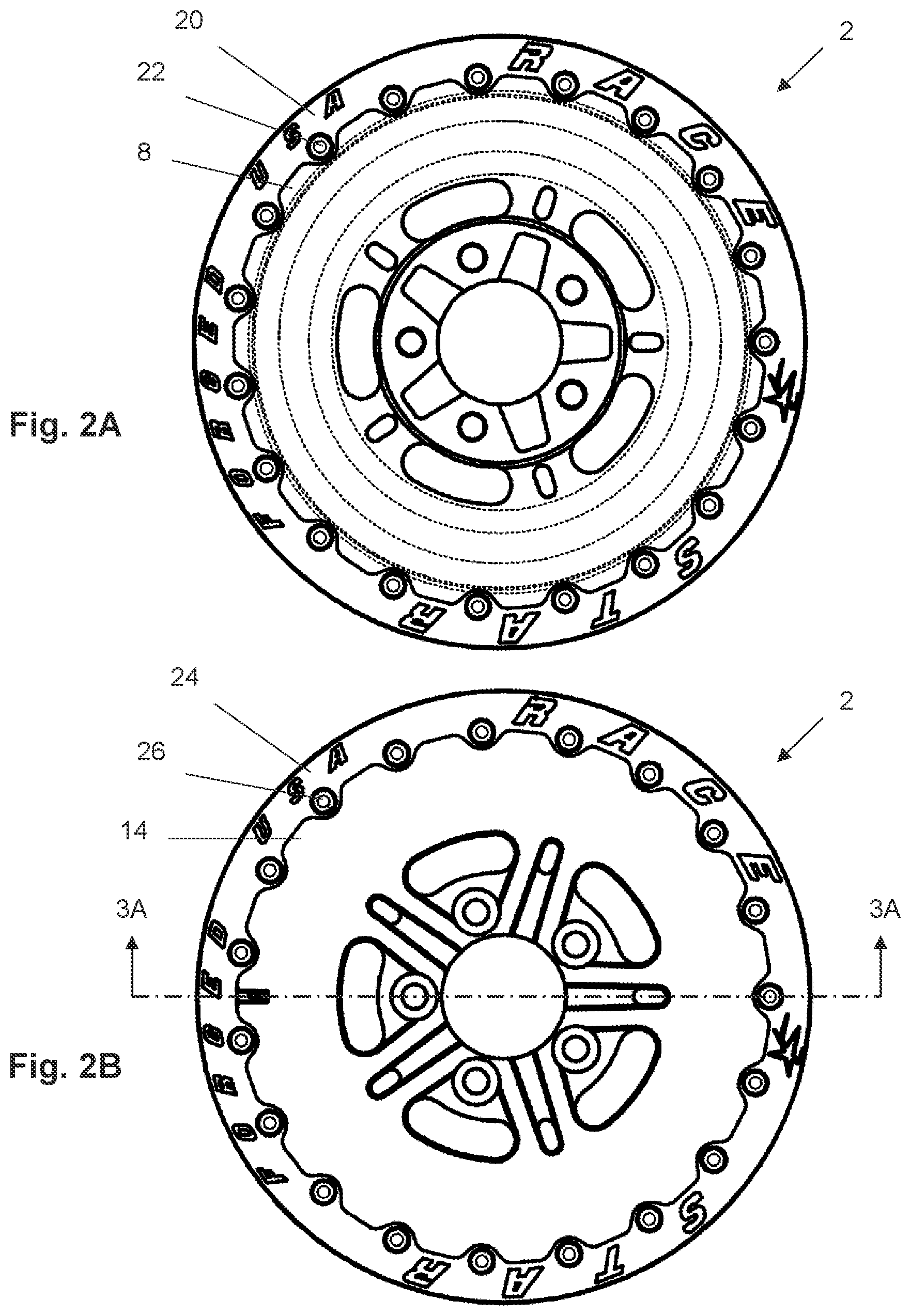Patent US12552198 Figure 2 – Racing wheel
