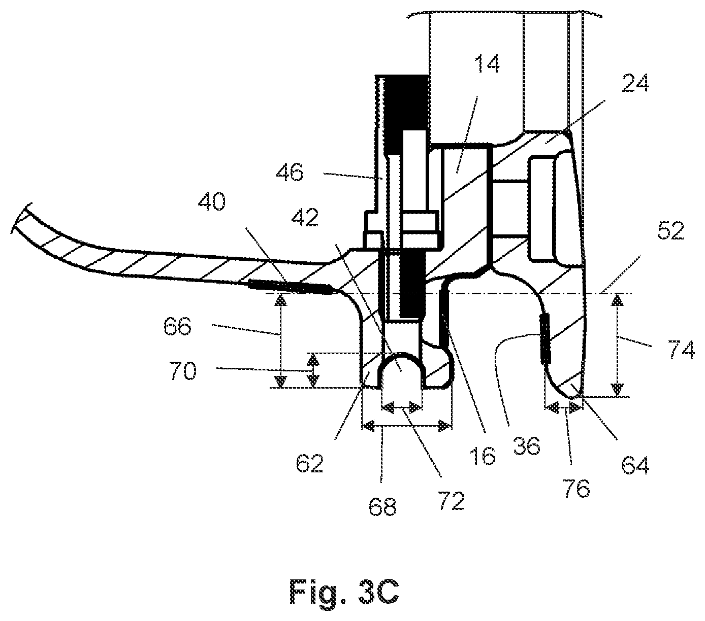 Patent US12552198 Figure 5 – Racing wheel