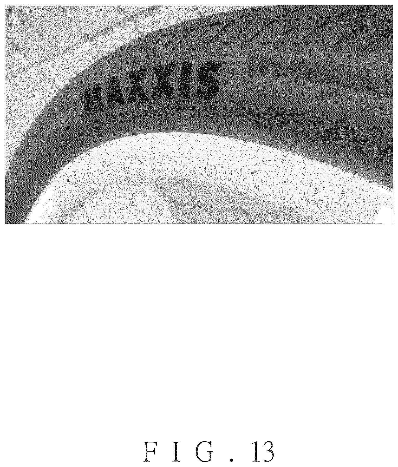 Patent US12552203 Figure 13 – Structure for enhancing sidewall marking contrast and tire with the same