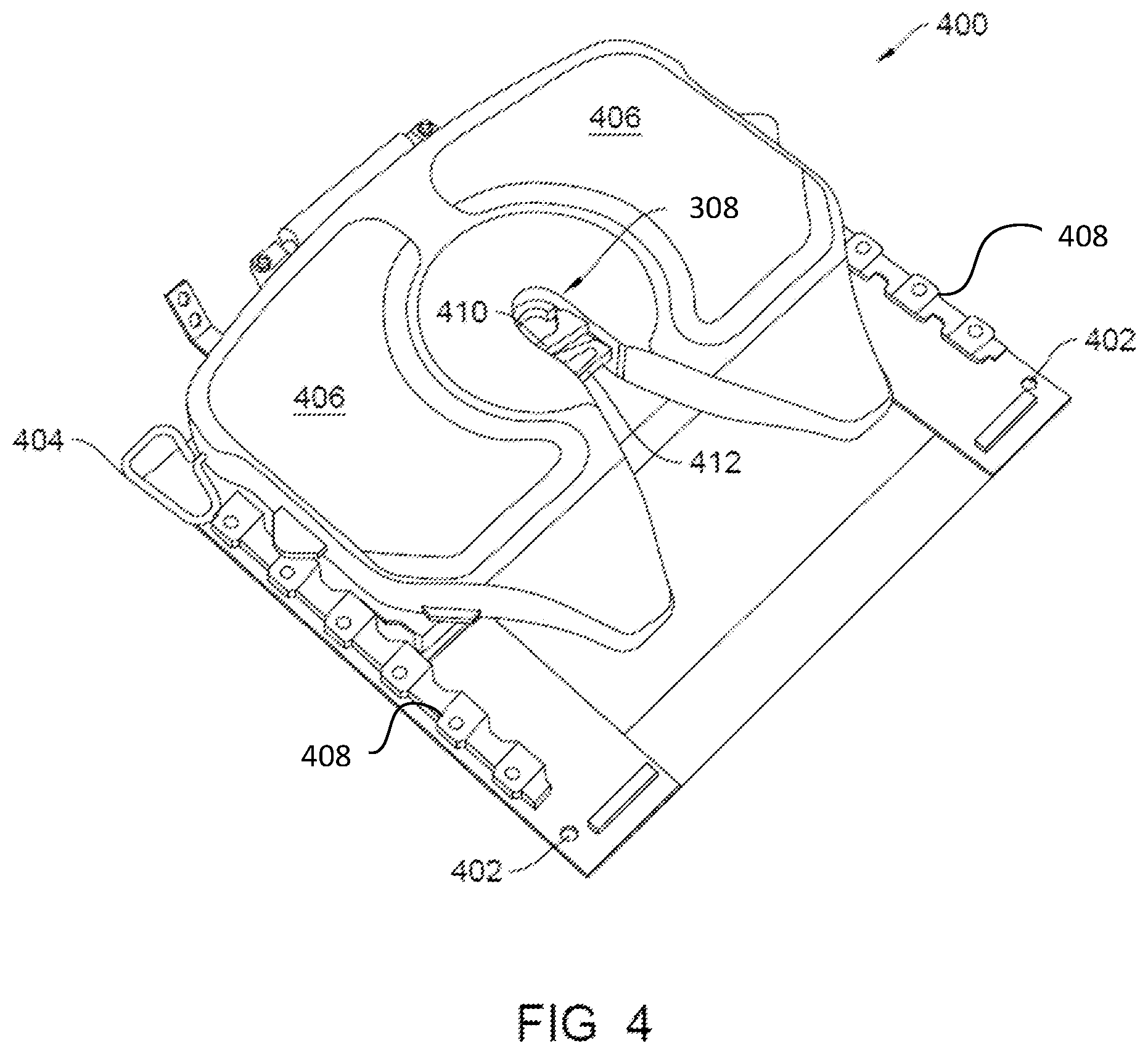 Patent US12552209 Figure 4 – Systems and methods of monitoring and control for trailer dynamics