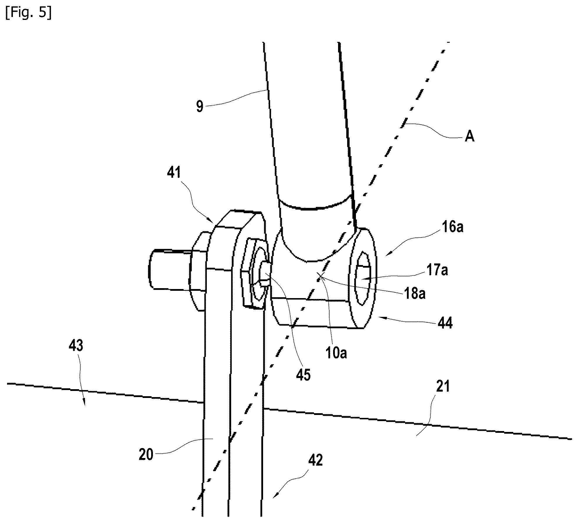 Patent US12552211 Figure 3 – Work vehicle comprising a sensor for detecting movement of a height-settable axle