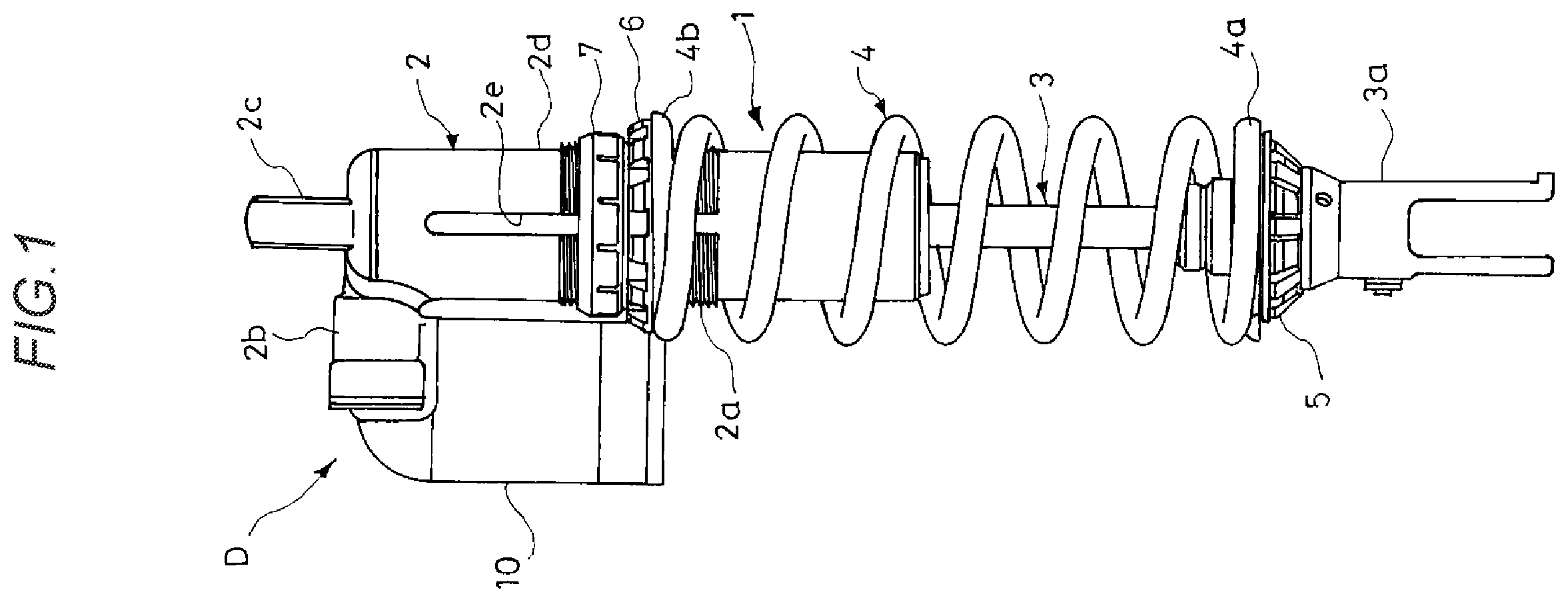 Patent US12552212 Figure 1 – Shock absorber