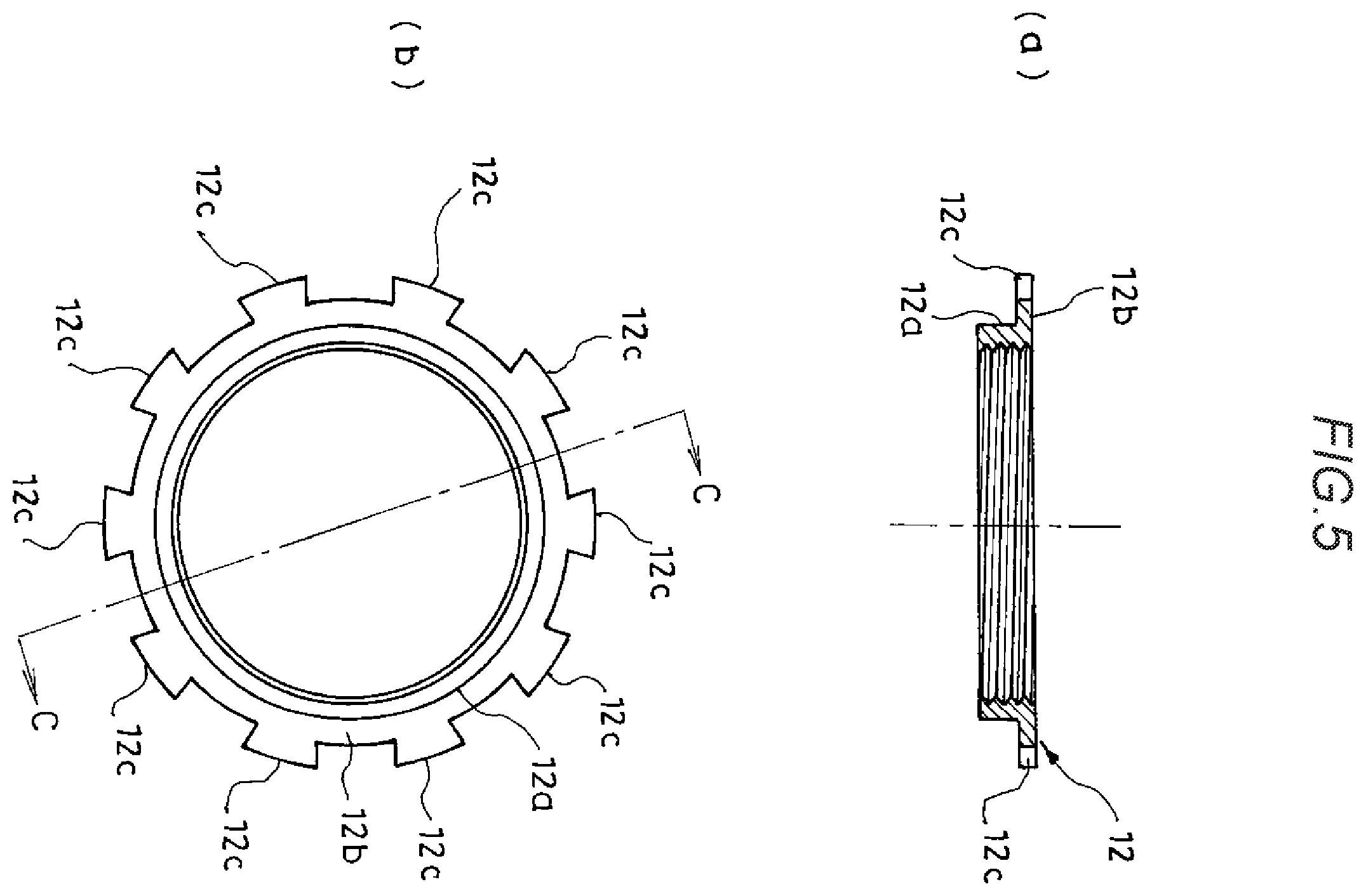 Patent US12552212 Figure 5 – Shock absorber