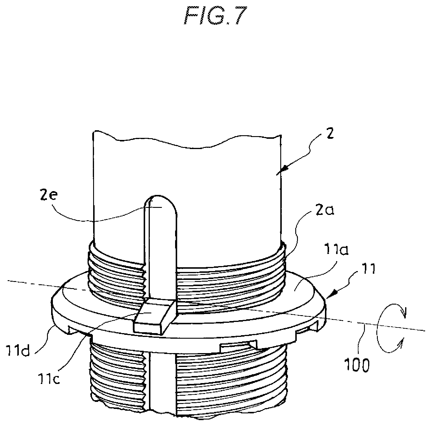 Patent US12552212 Figure 7 – Shock absorber