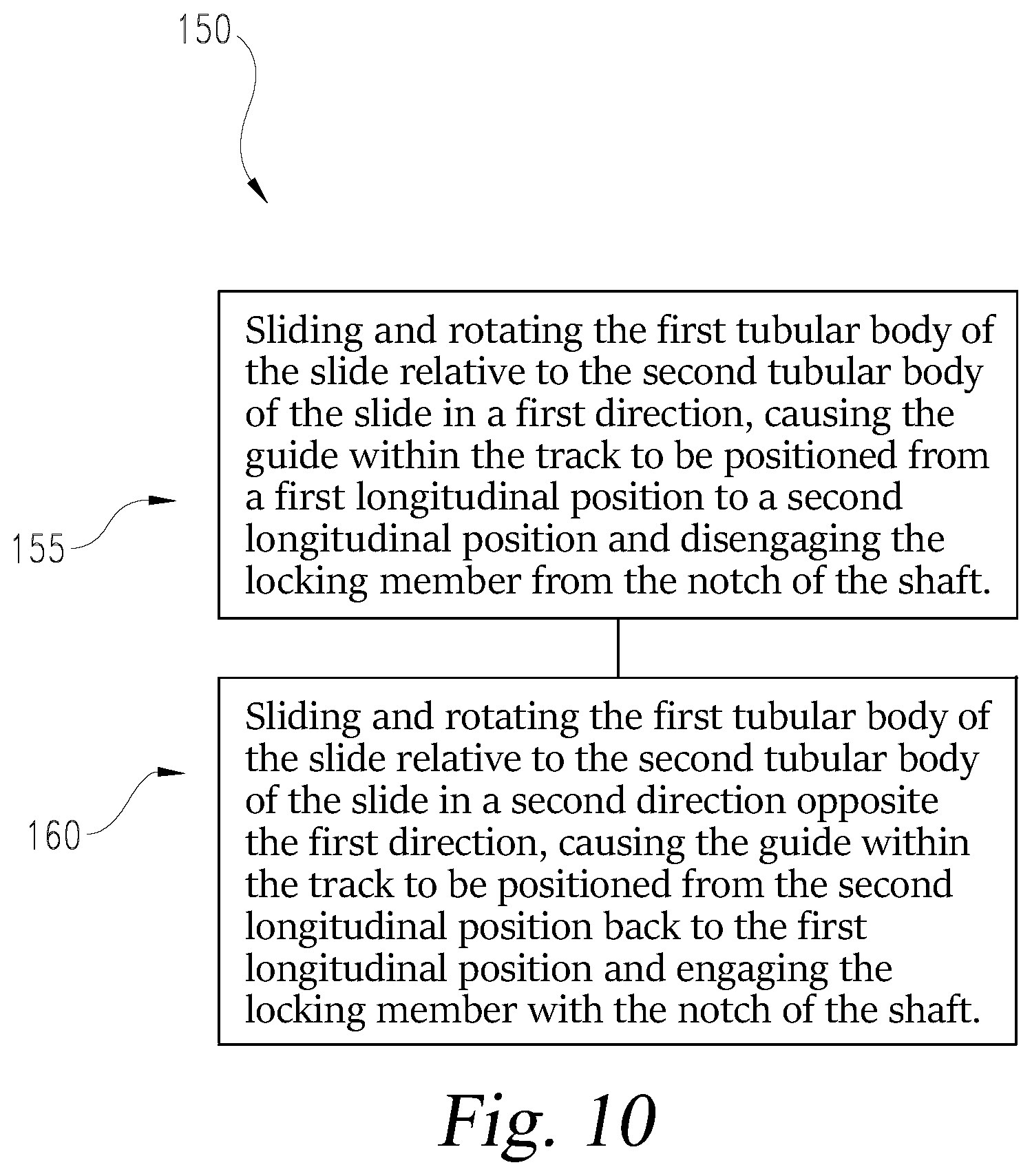 Patent US12552219 Figure 8 – Disconnectable sway bar link