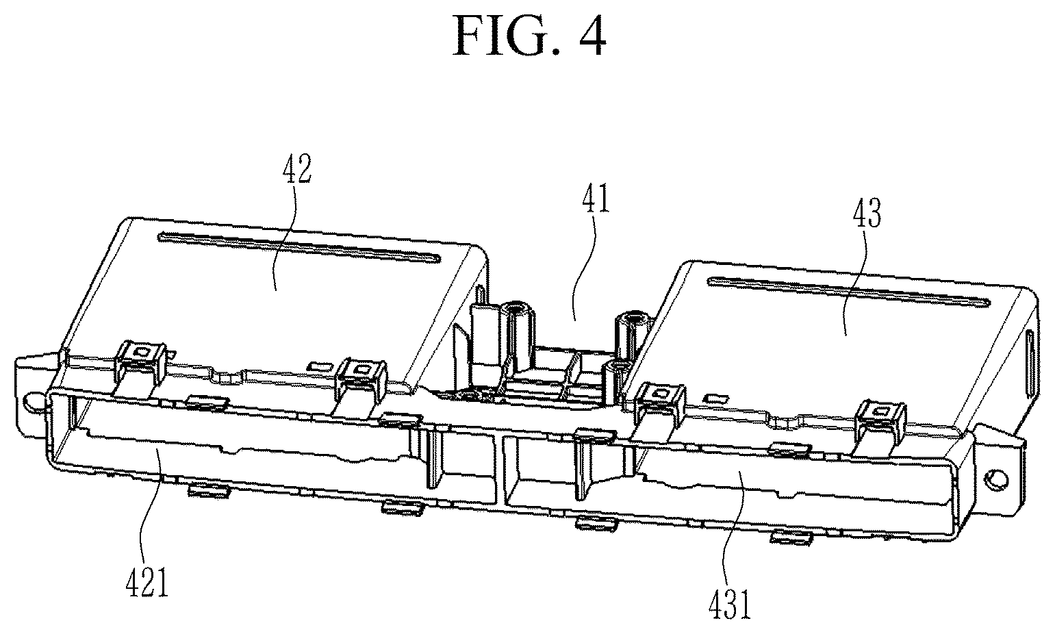 Patent US12552228 Figure 4 – Air vent apparatus for vehicle and vehicle equipped with the same