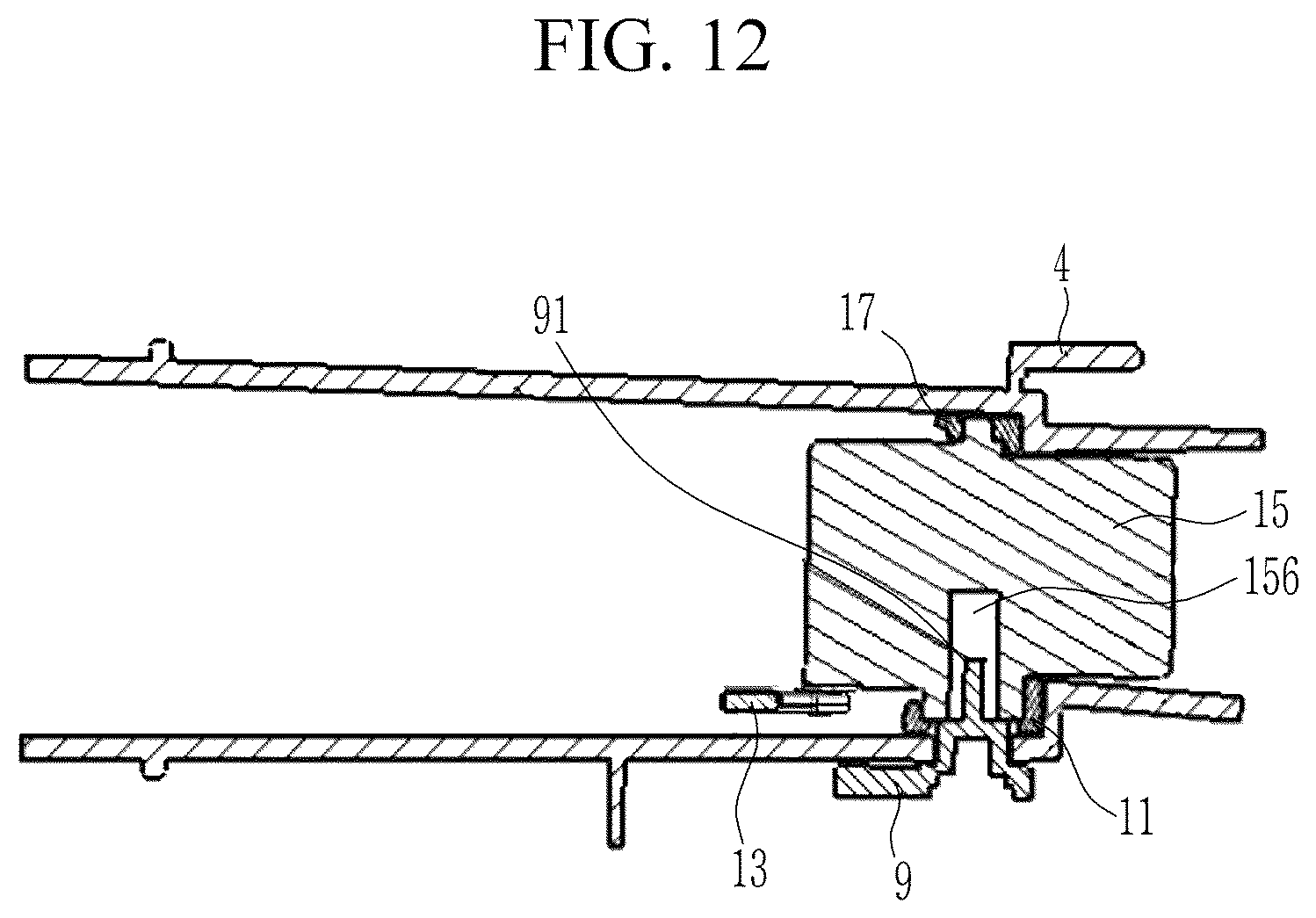 Patent US12552228 Figure 12 – Air vent apparatus for vehicle and vehicle equipped with the same