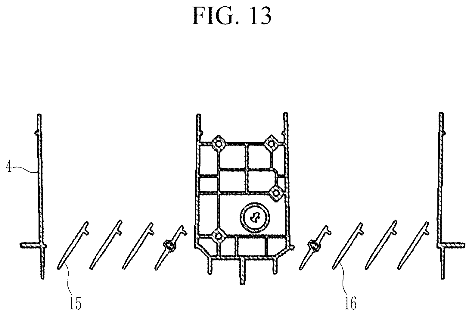 Patent US12552228 Figure 13 – Air vent apparatus for vehicle and vehicle equipped with the same