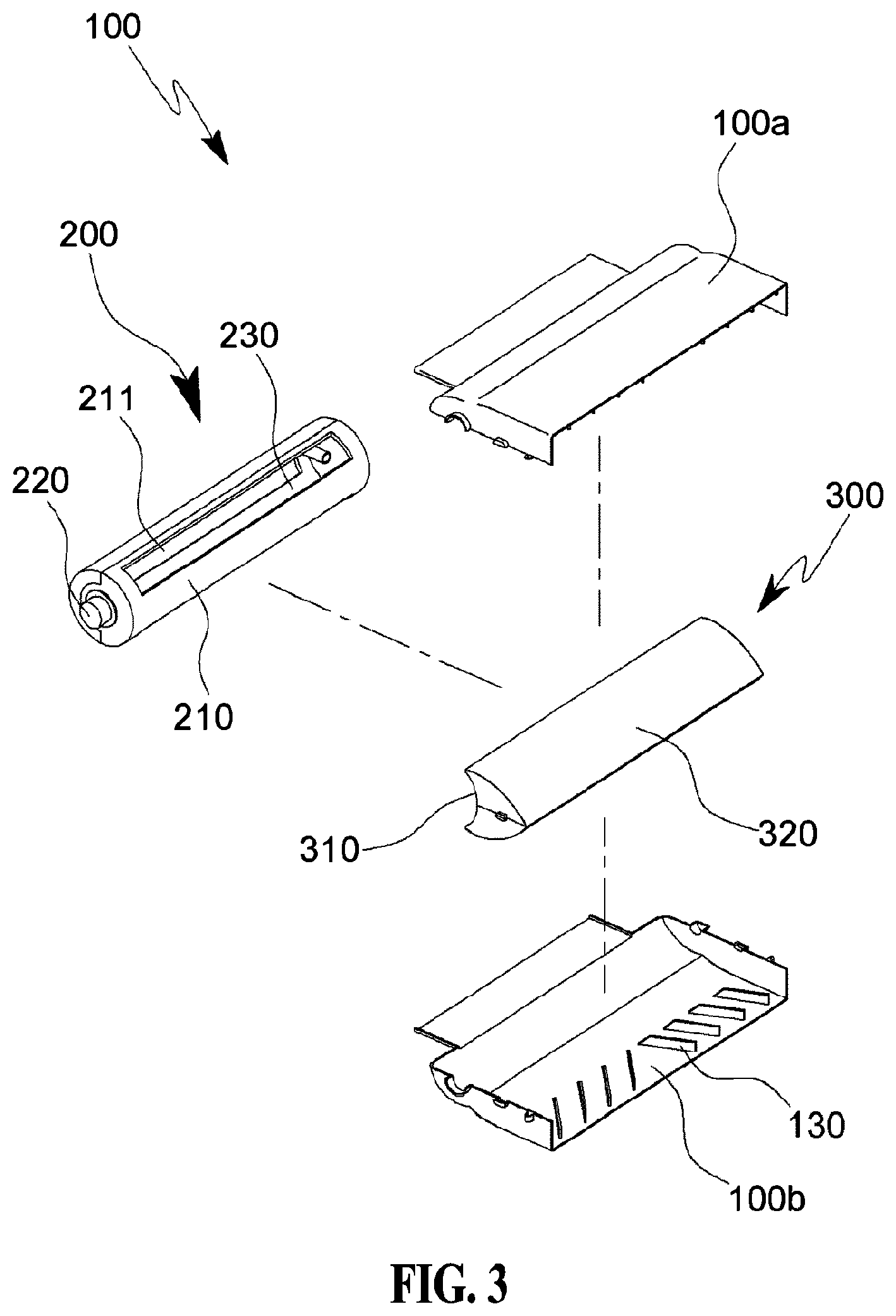 Patent US12552230 Figure 2 – Wind direction controlling device of slim-type air vent for automobile