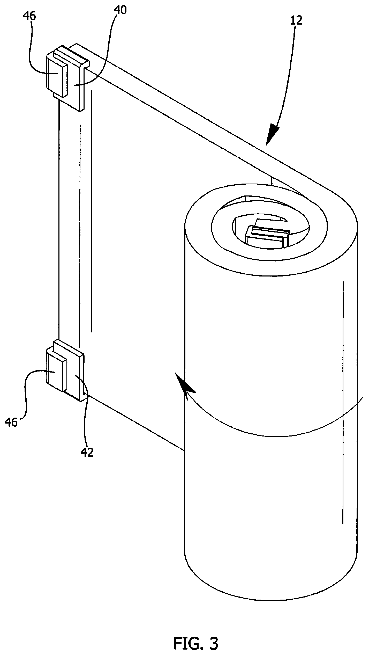 Patent US12552231 Figure 3 – Windshield protection cushion device