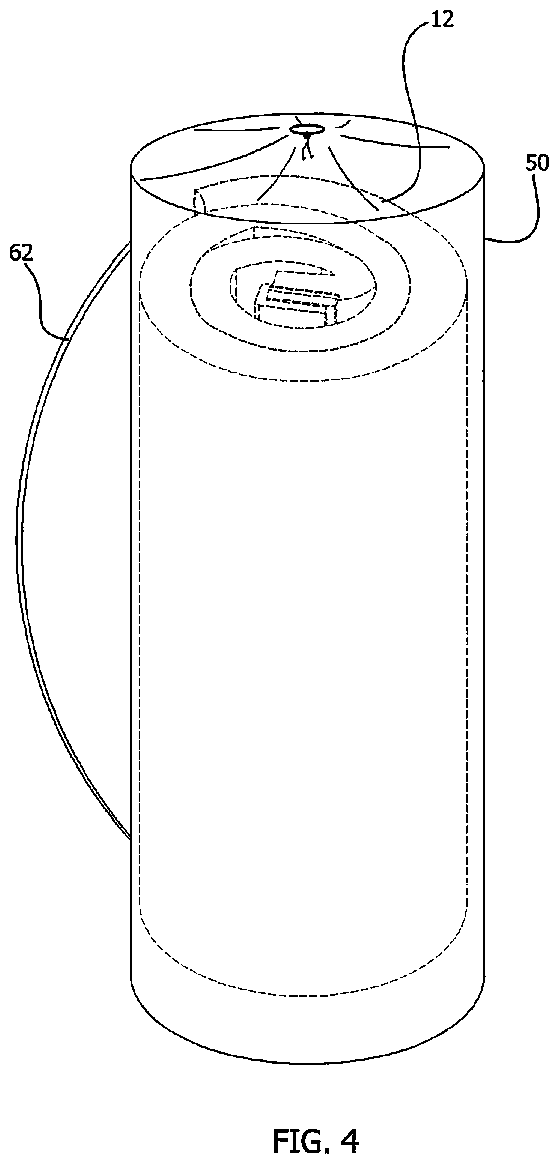 Patent US12552231 Figure 4 – Windshield protection cushion device