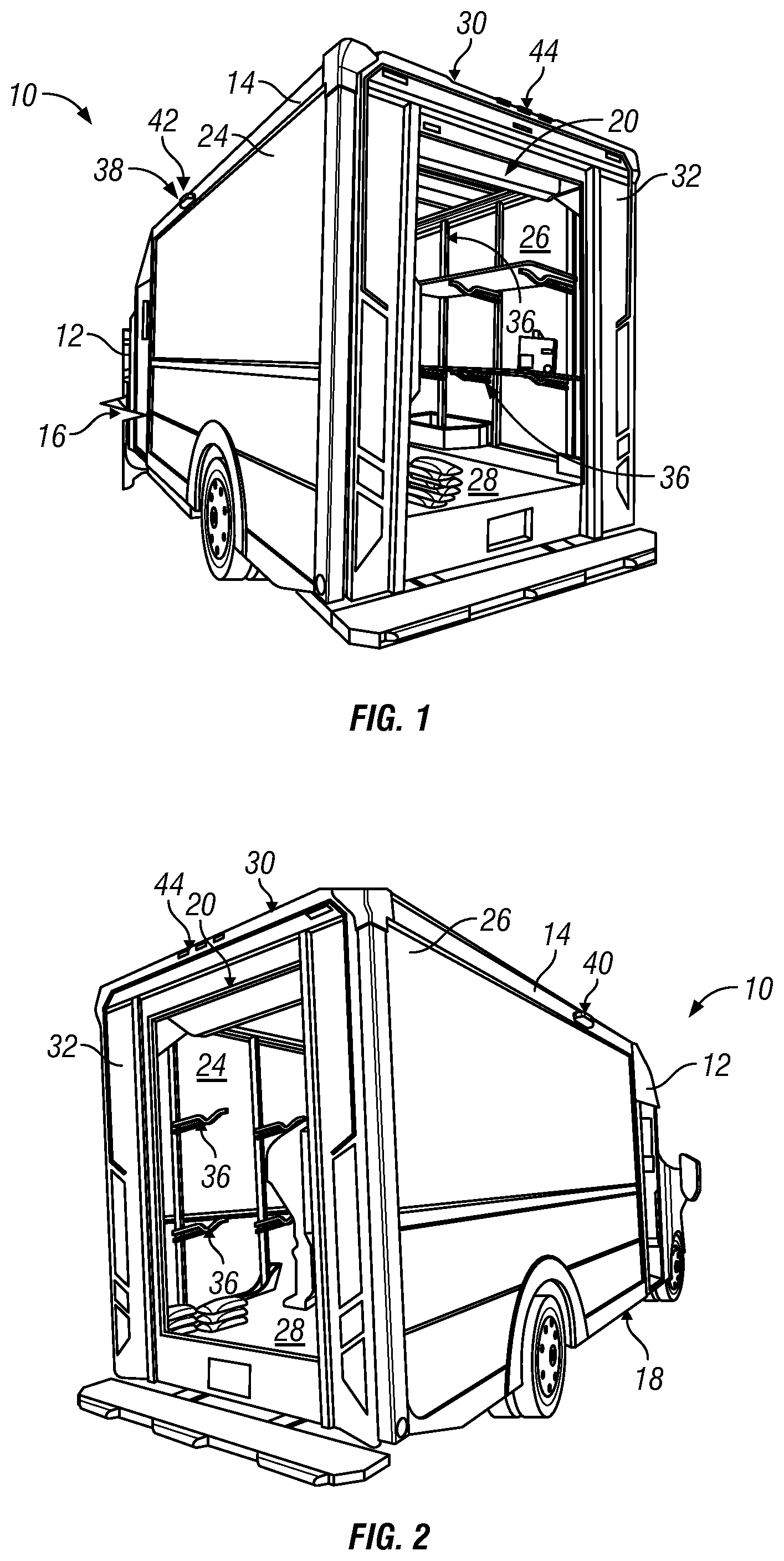 Patent US12552233 — Delivery vehicle — Figure 1