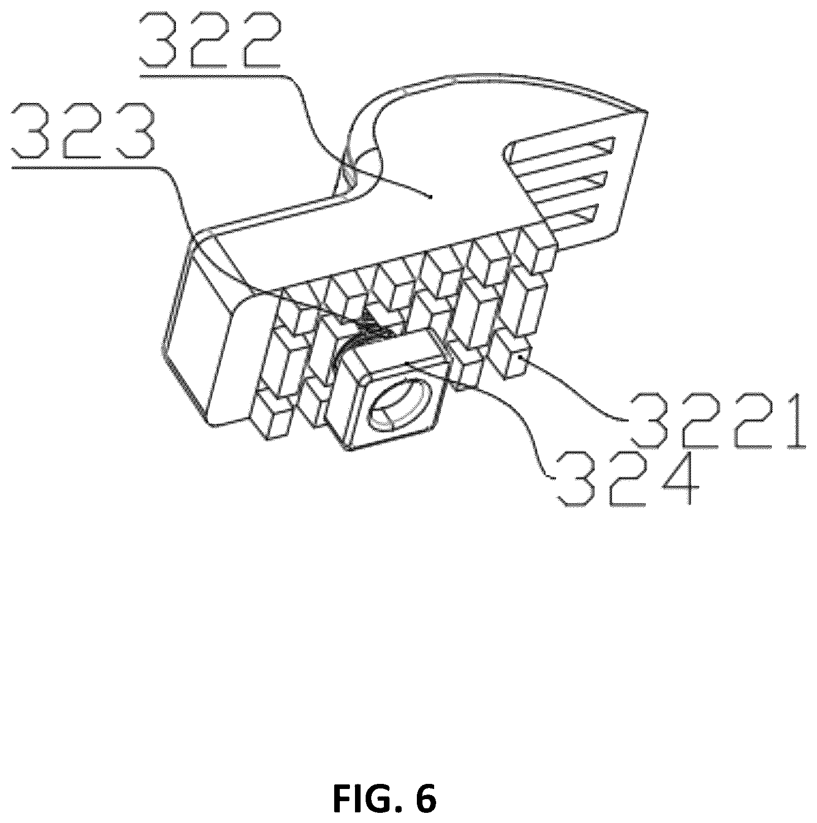 Patent US12552235 Figure 6 – Pickup truck rear compartment cover