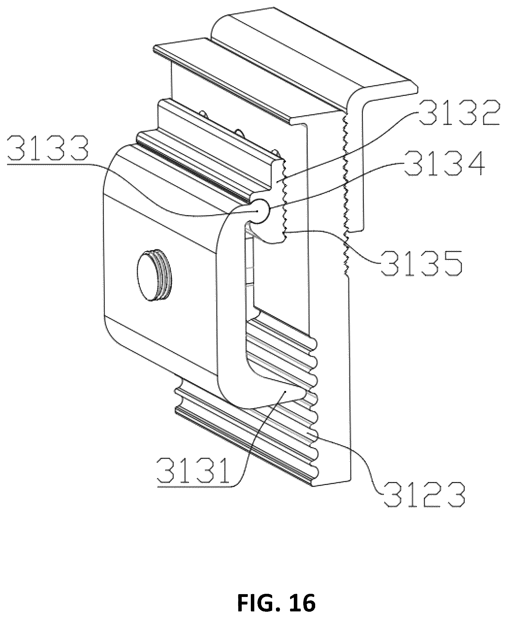 Patent US12552235 Figure 16 – Pickup truck rear compartment cover