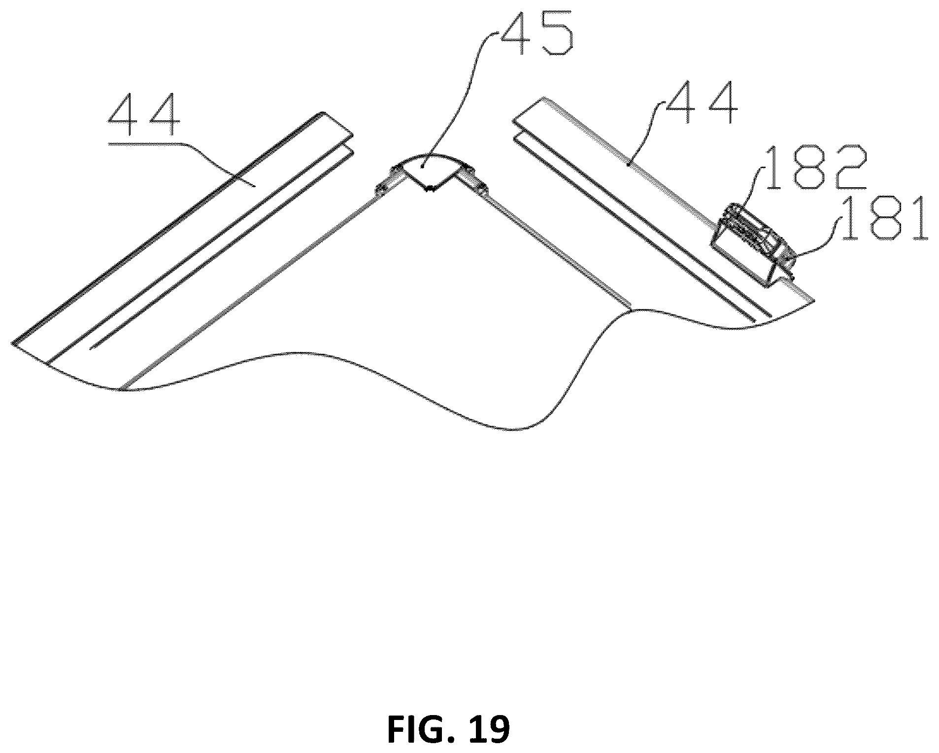 Patent US12552235 Figure 19 – Pickup truck rear compartment cover