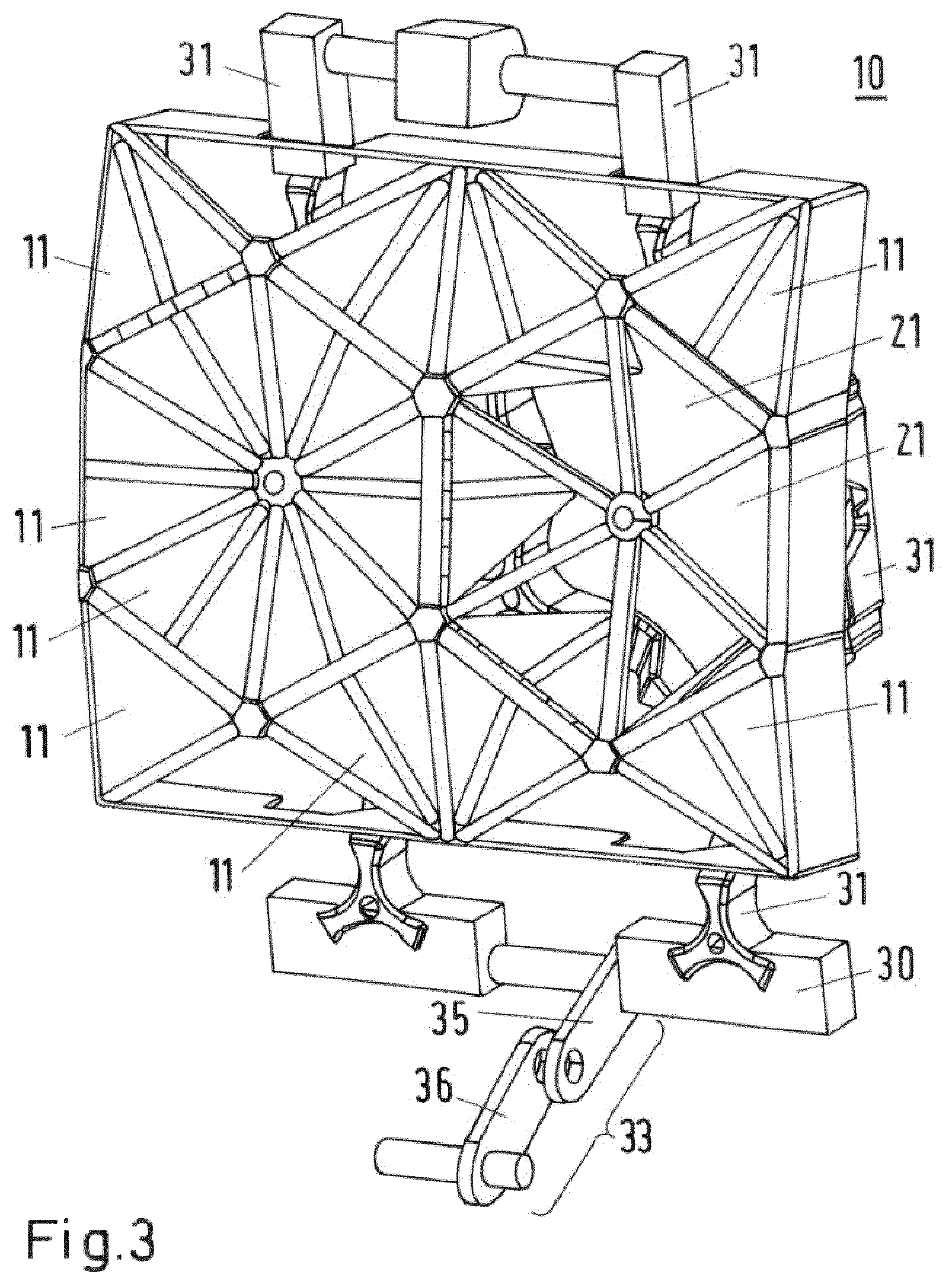 Patent US12552244 Figure 2 – Active aero shutter for a motor vehicle