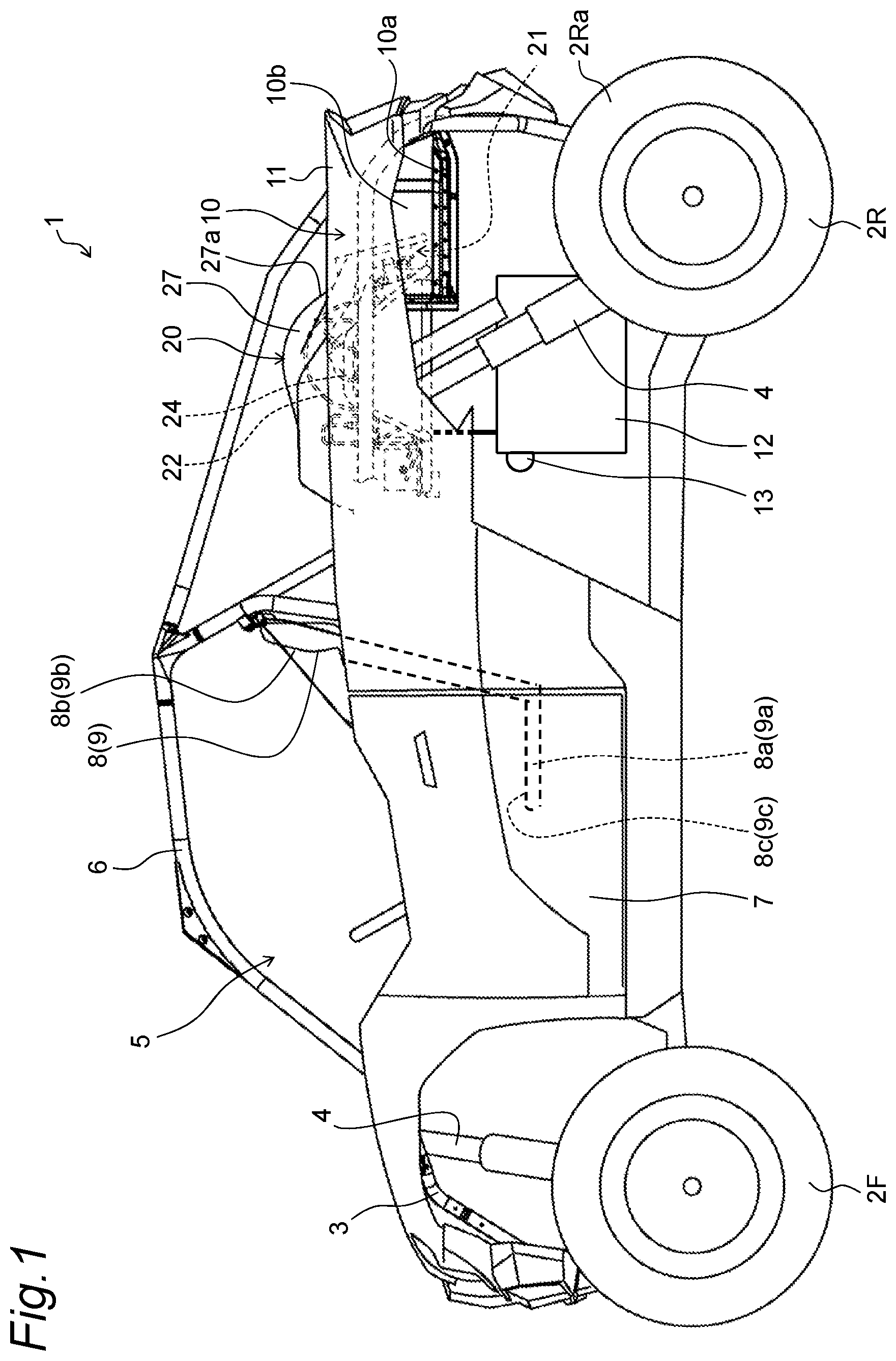 Patent US12552245 — Vehicle — Figure 1