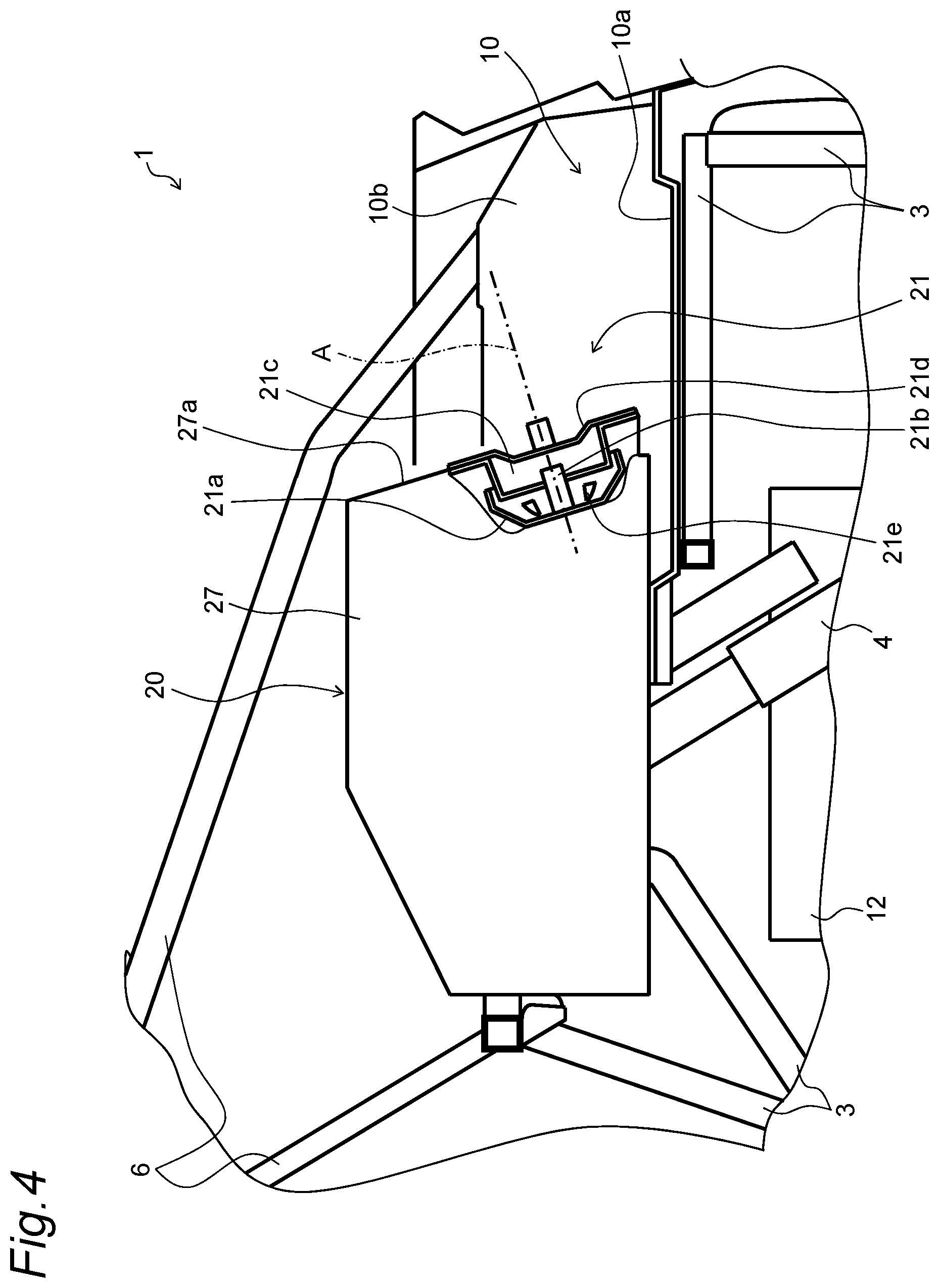 Patent US12552245 Figure 4 – Vehicle
