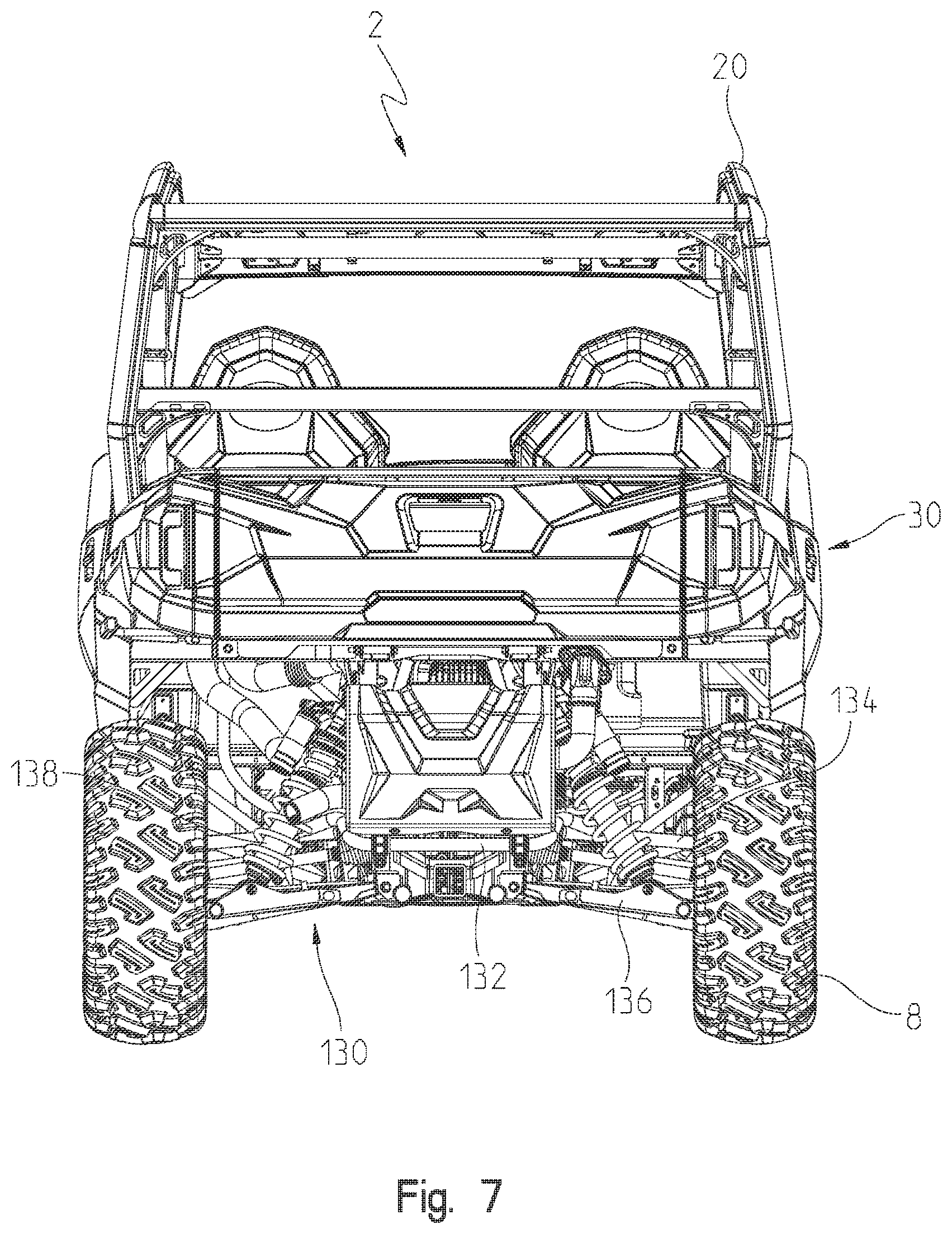 Patent US12552246 Figure 7 – Utility vehicle
