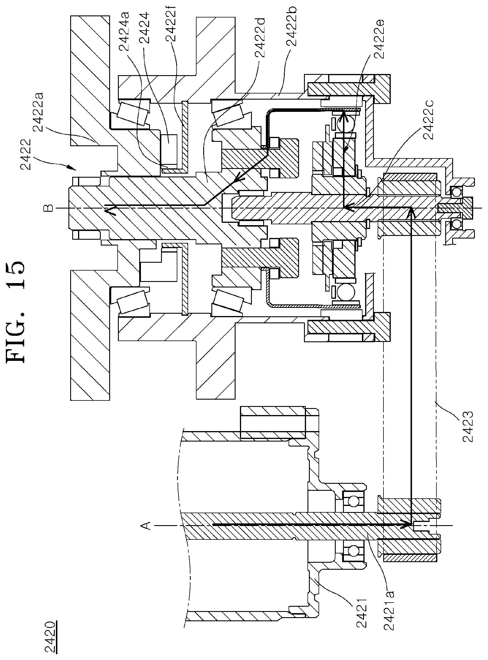 Patent US12552247 Figure 15 – Corner module apparatus for vehicle