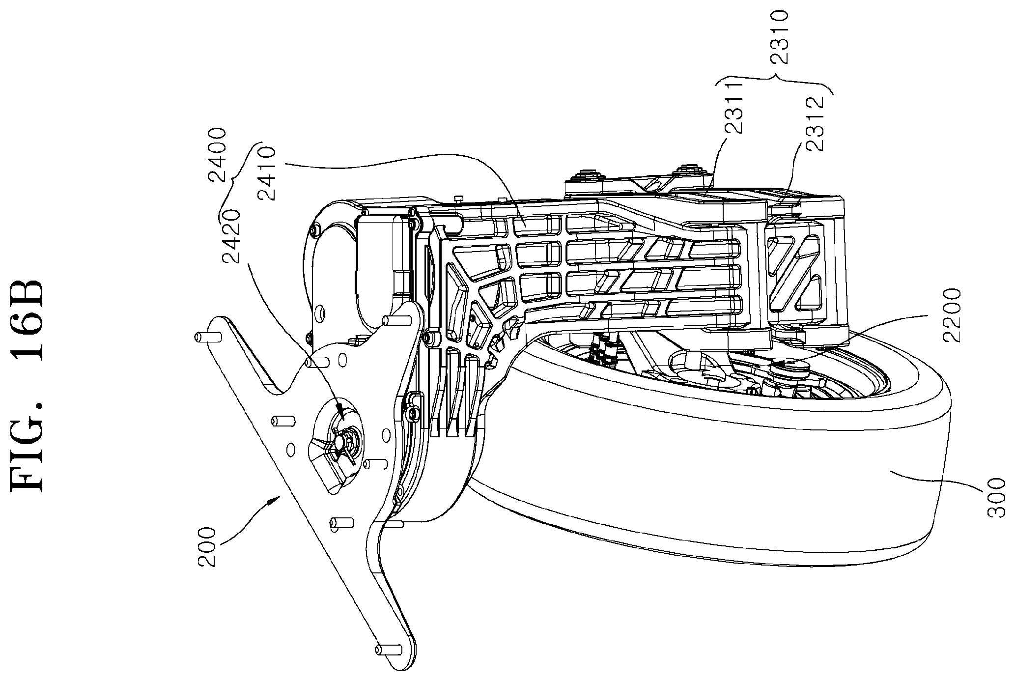 Patent US12552247 Figure 17 – Corner module apparatus for vehicle