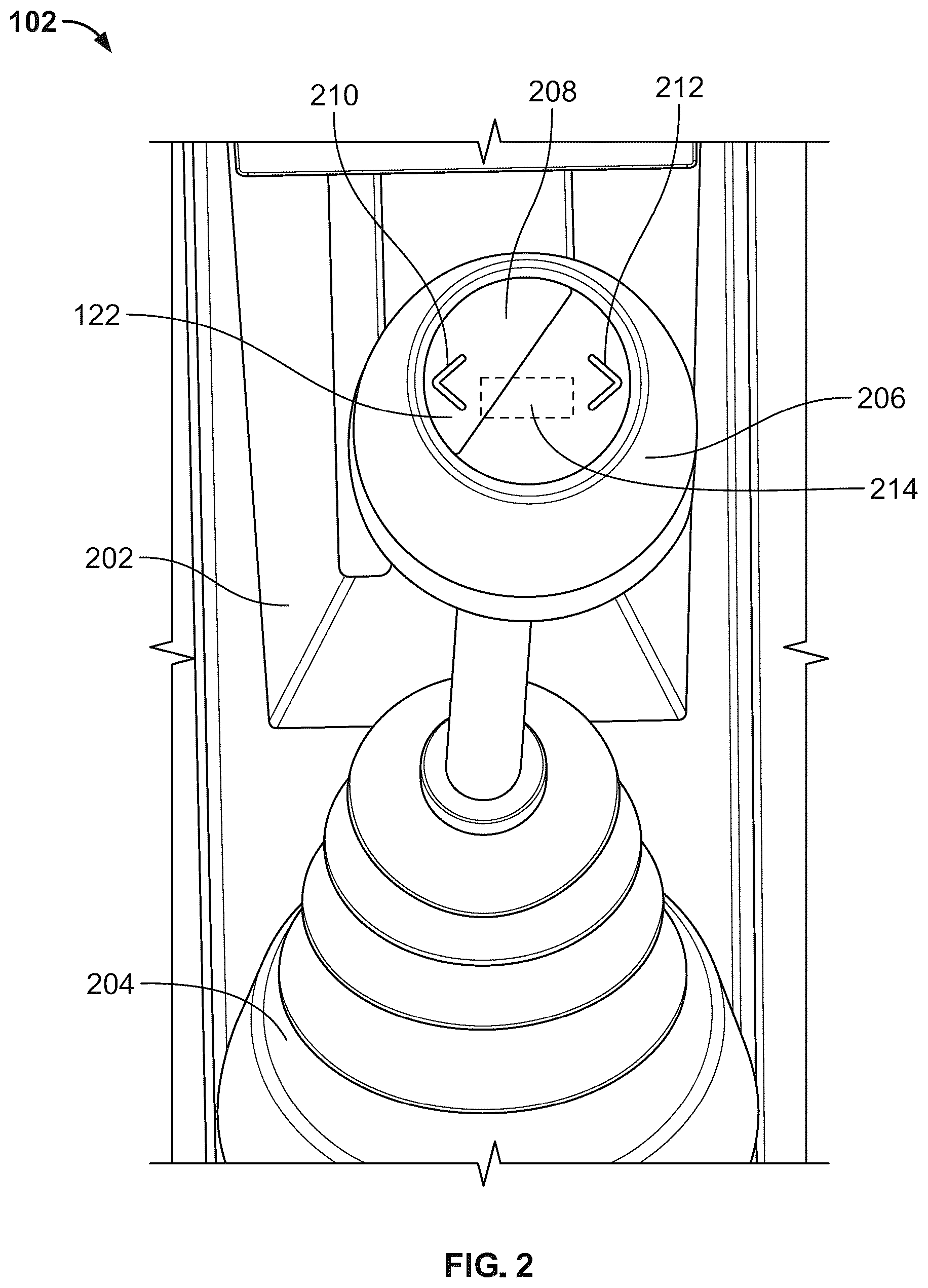 Patent US12552249 Figure 2 – Advanced gated shifter for vehicle manual and automatic transmission emulation