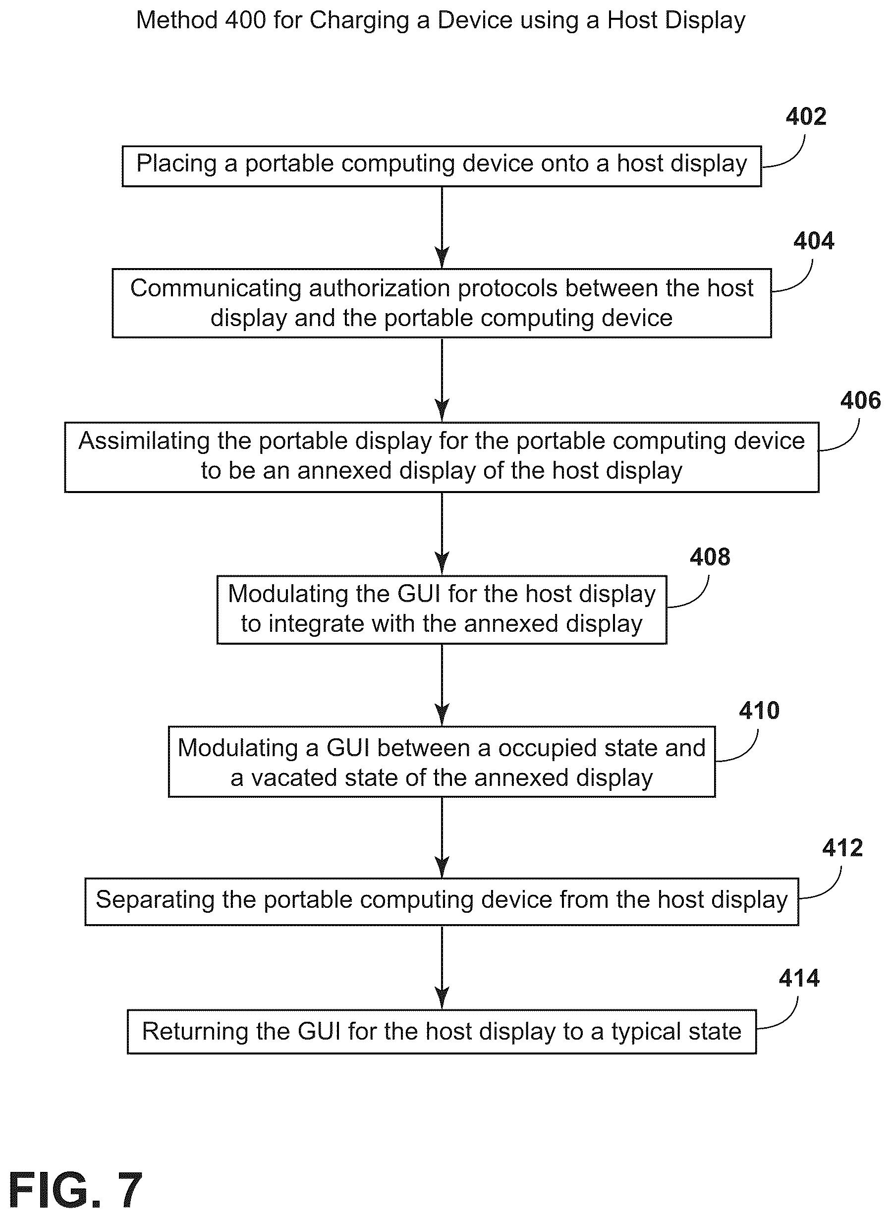 Patent US12552255 Figure 6 – Vehicular display having recharging module with annexation interface