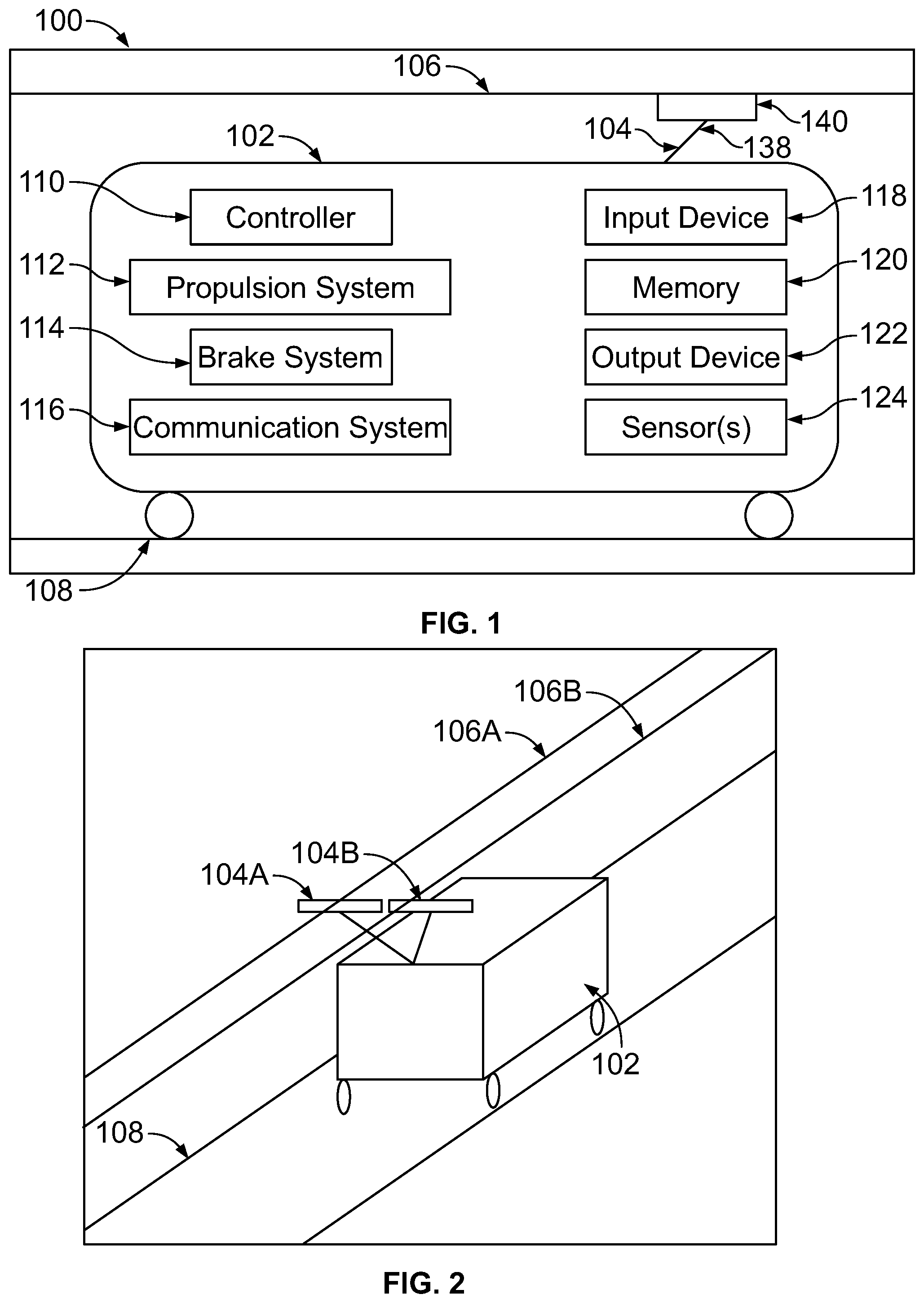 Patent US12552258 — Vehicle control system and method — Figure 1