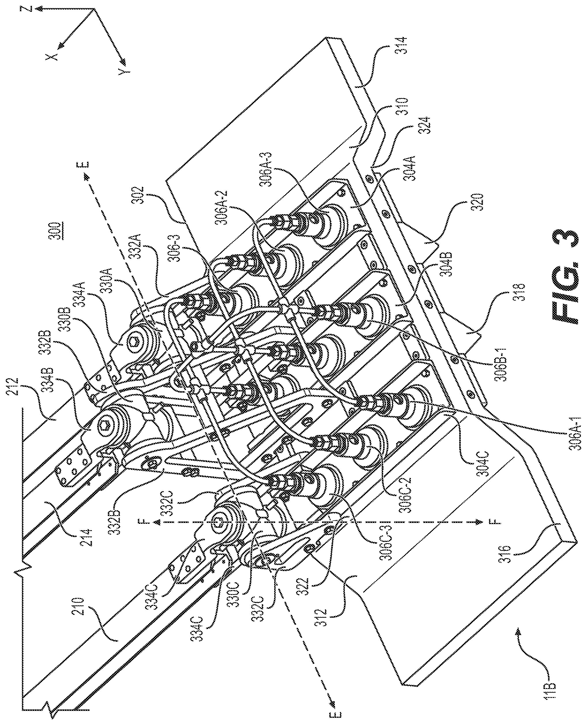 Patent US12552259 Figure 3 – Electromechanical joint for conductor arm having multiple degrees of freedom