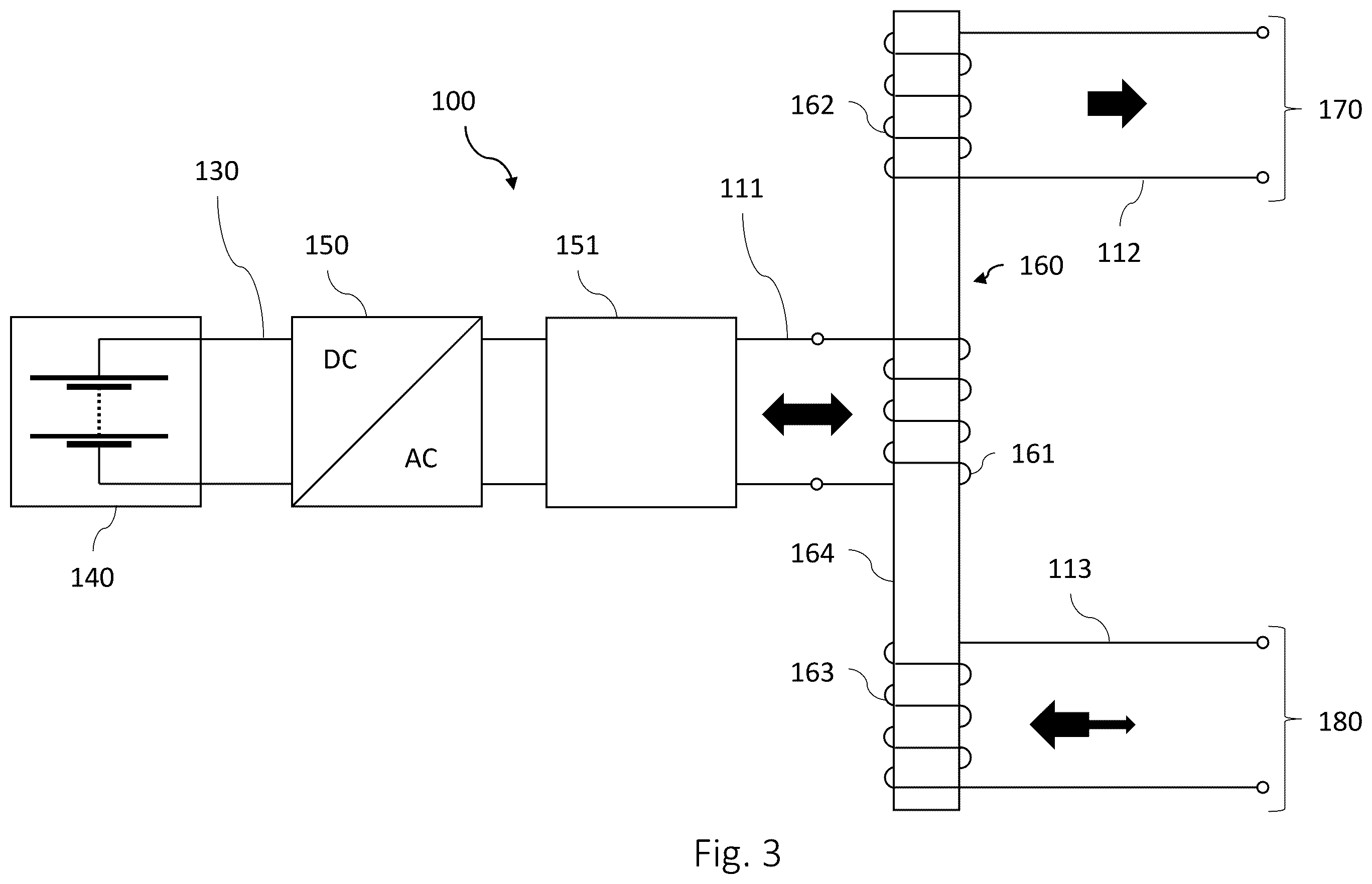 Patent US12552260 Figure 6 – Transformer for a watercraft, energy distribution system for a watercraft, and watercraft