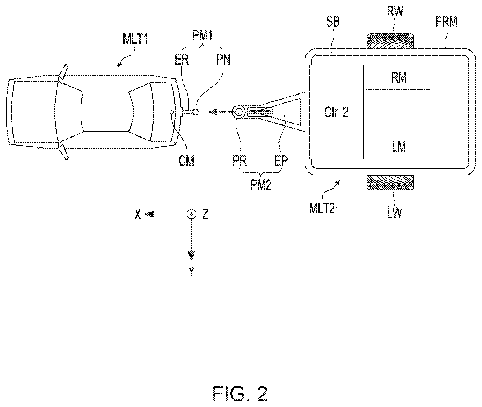 Patent US12552265 Figure 2 – Method of controlling driving of a plurality of mobility devices connected by a pivot mechanism