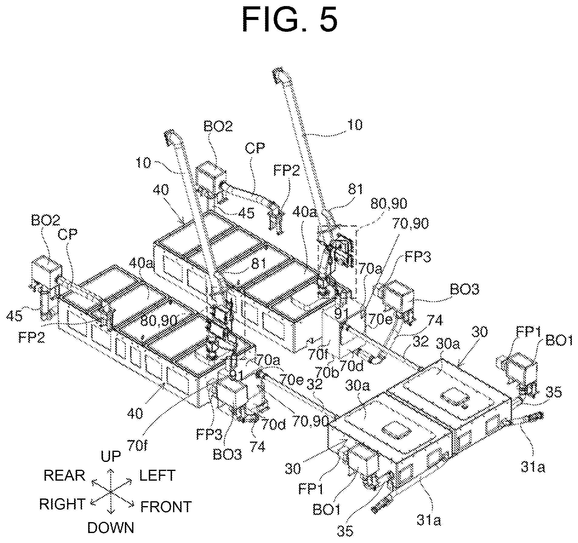 Patent US12552271 Figure 5 – Fuel cell ship